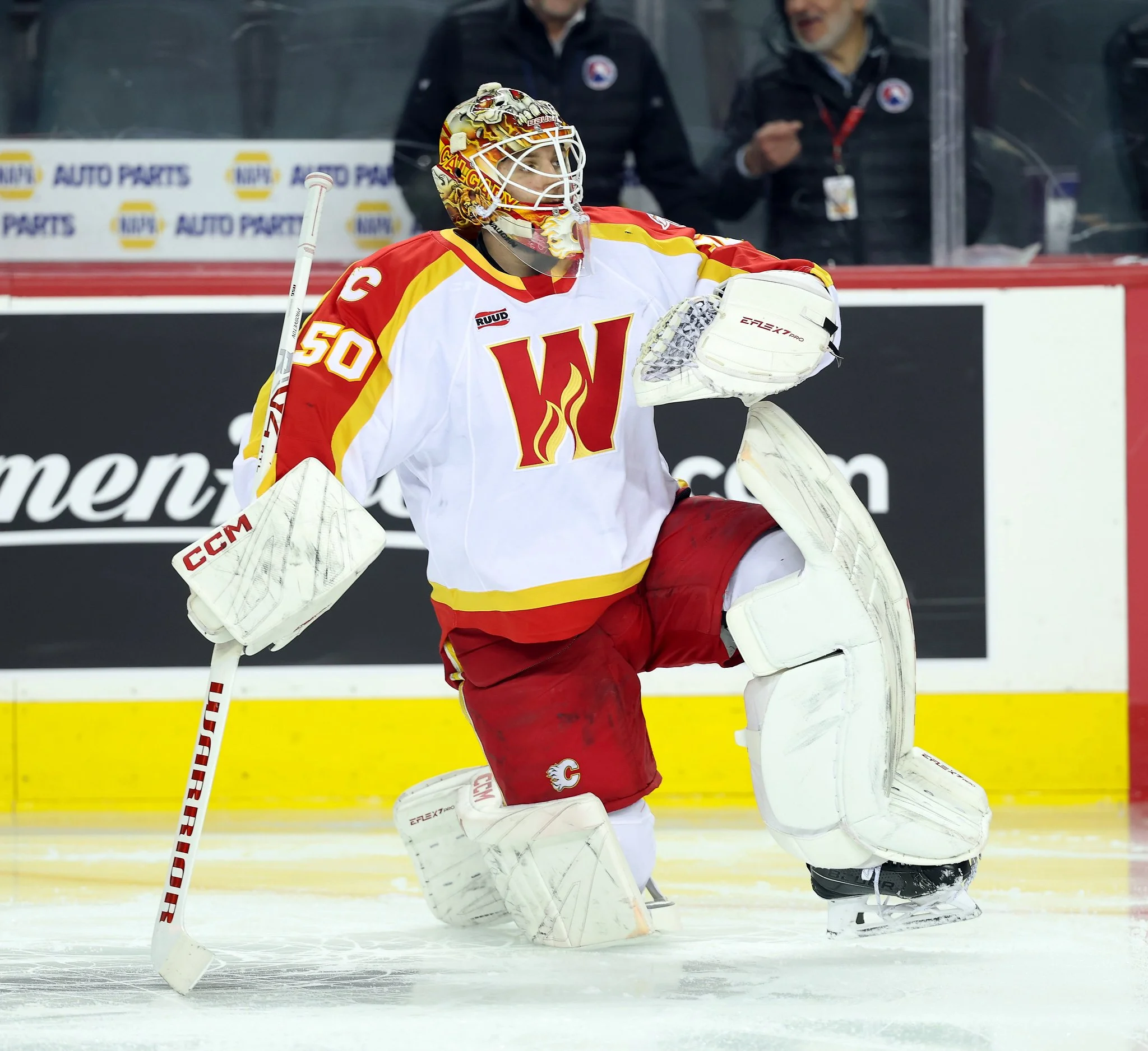 Firebirds strike three times in second period to defeat Wranglers 4–1