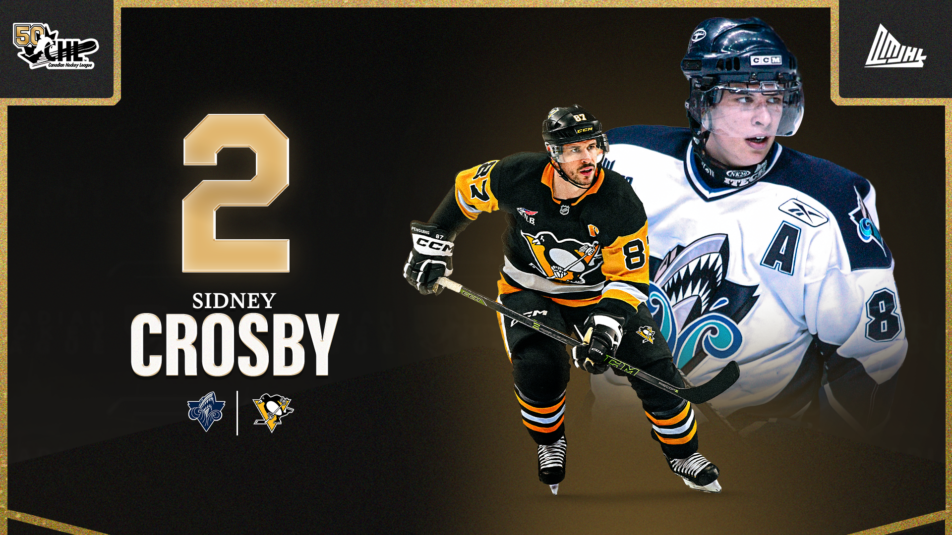 Sidney Crosby ranked No. 2 in CHL Top 50