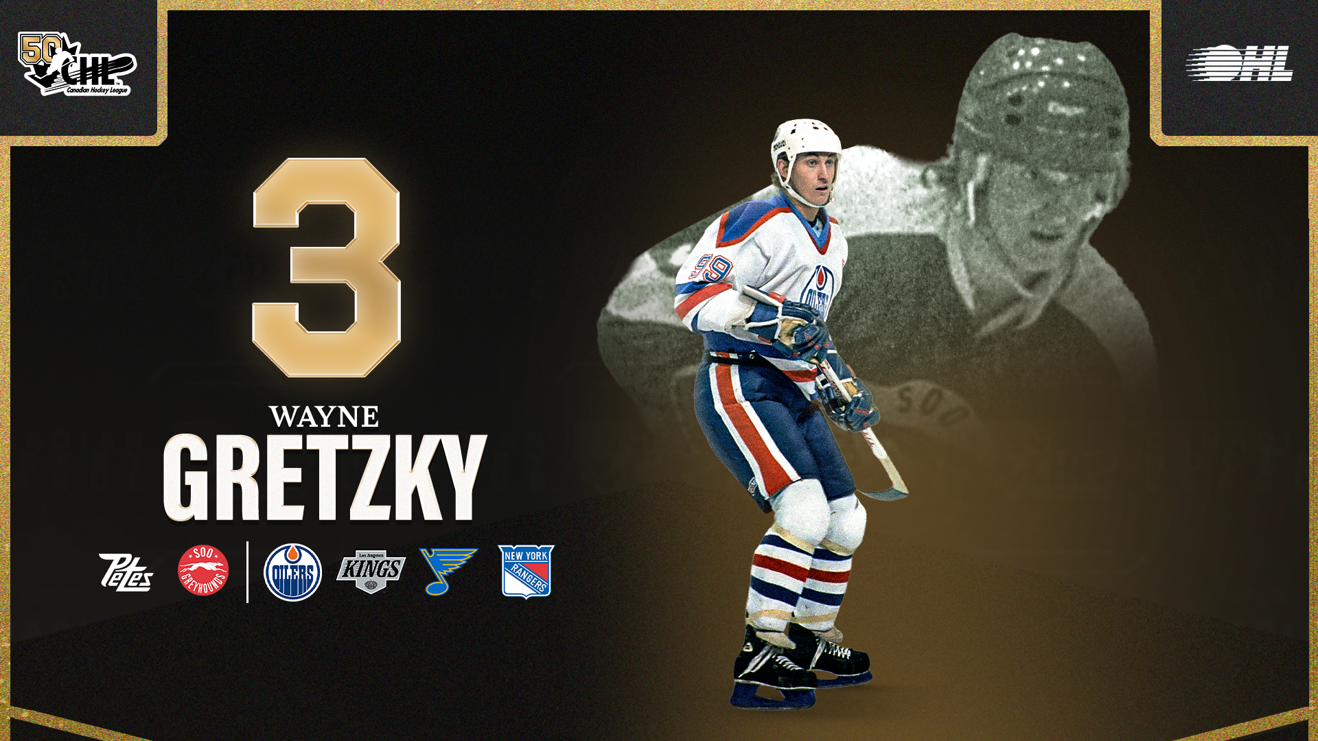 Gretzky’s junior dominance lands him No. 3 on CHL’s all-time list