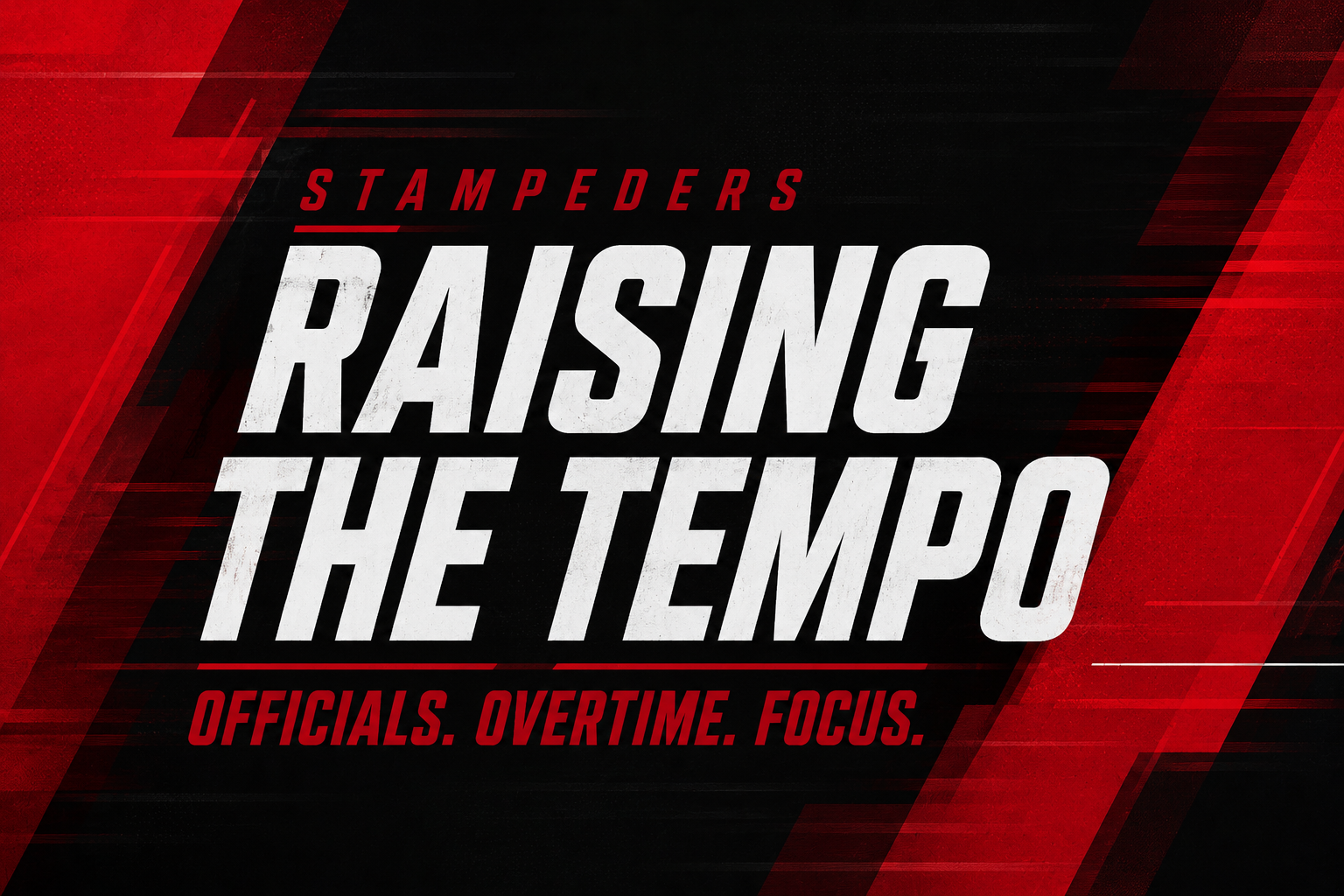 Stampeders raise tempo with officials, overtime drills during Friday practice