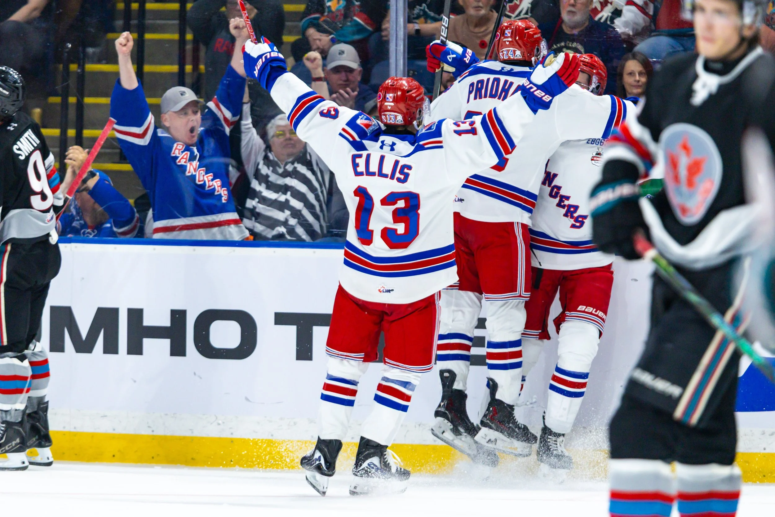 Rangers shut out Rockets 5-0 in Memorial Cup opener