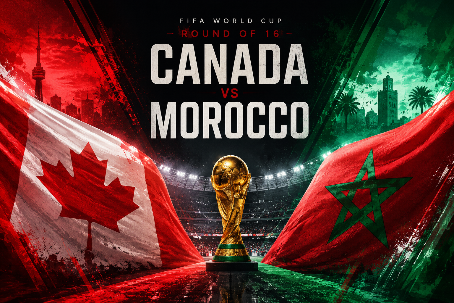 Canada to face Morocco after historic World Cup breakthrough