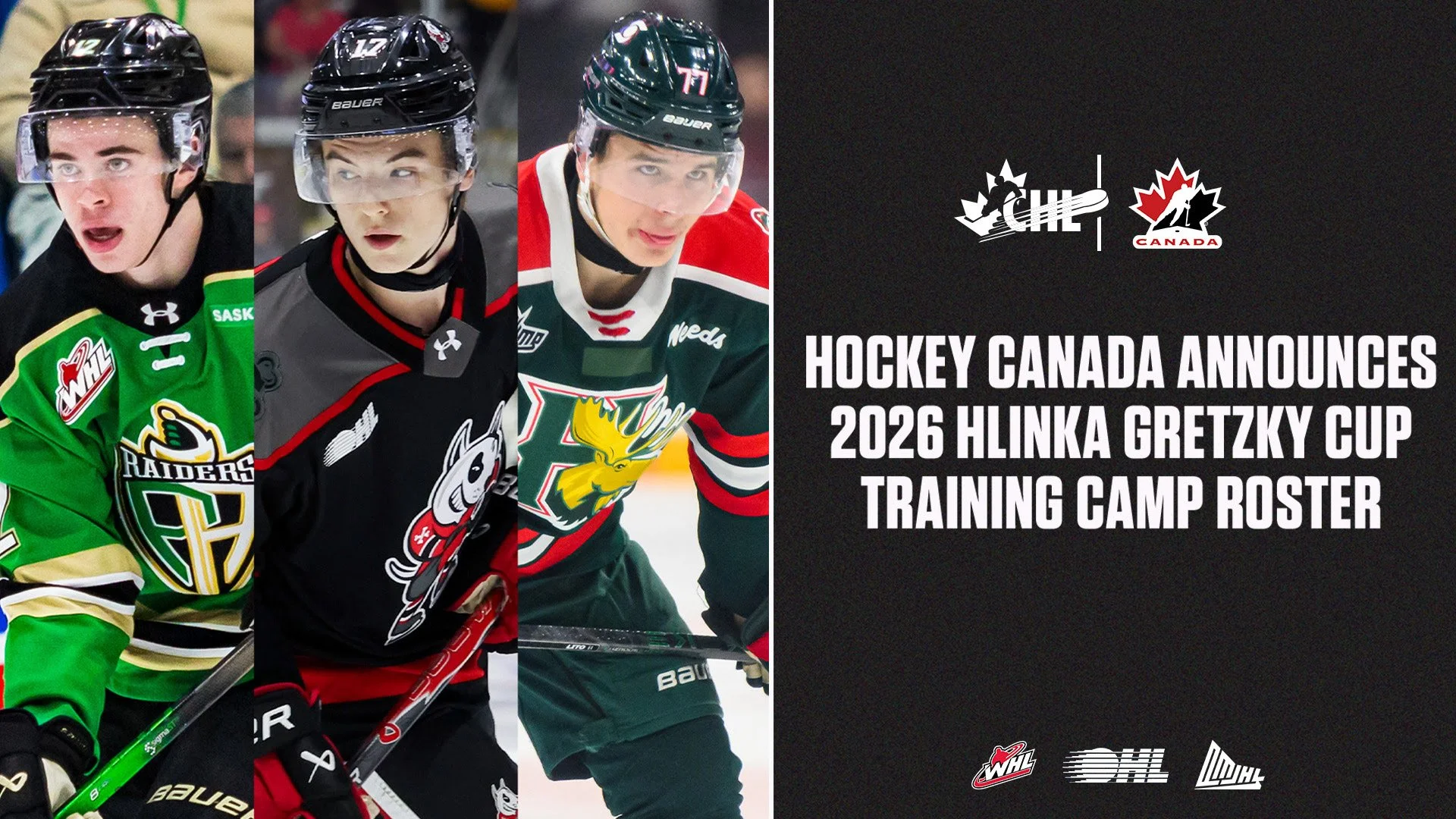 Calgary’s DuPont headlines Canada’s Hlinka Gretzky Cup camp roster