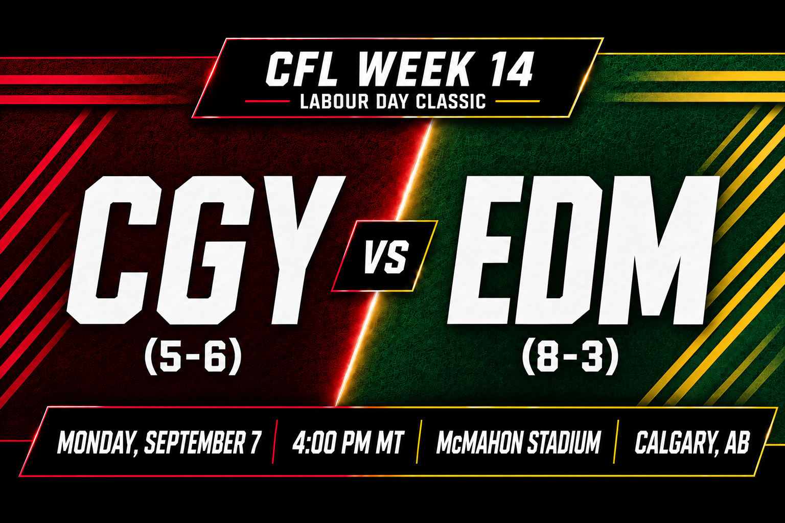 Adams listed to return as Stampeders face ‘must-win’ Labour Day clash with Elks