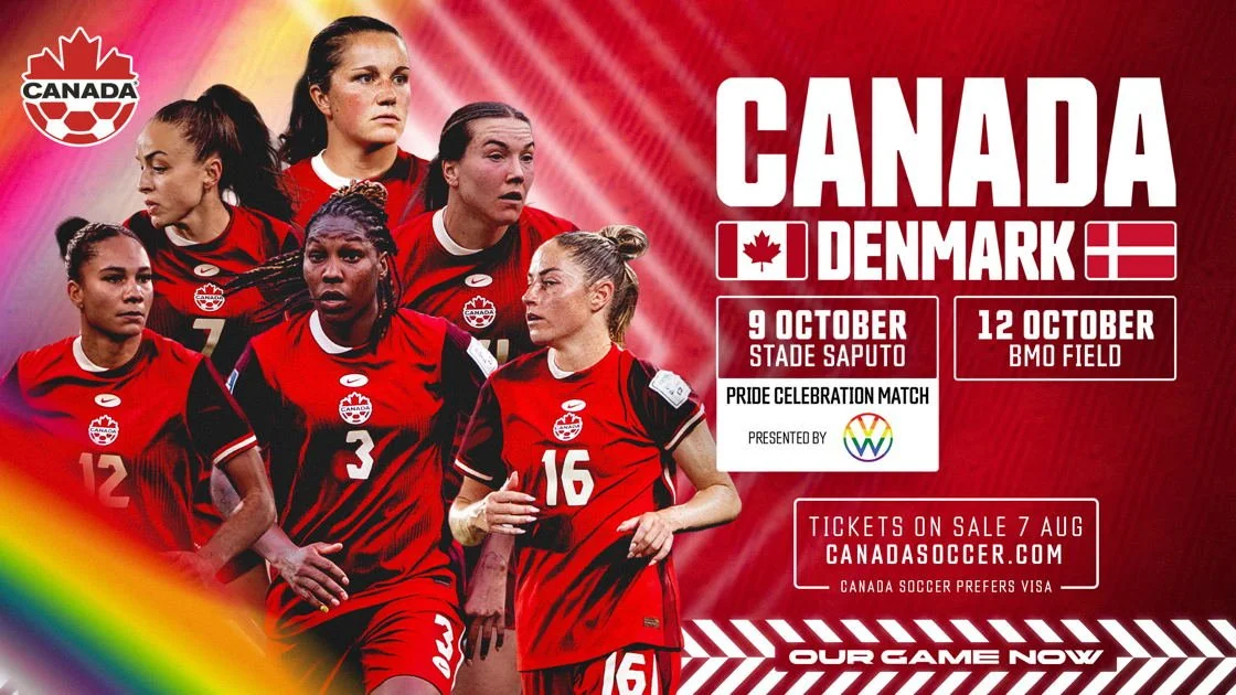 CANWNT returns home to face Denmark in October friendlies before World Cup qualifying