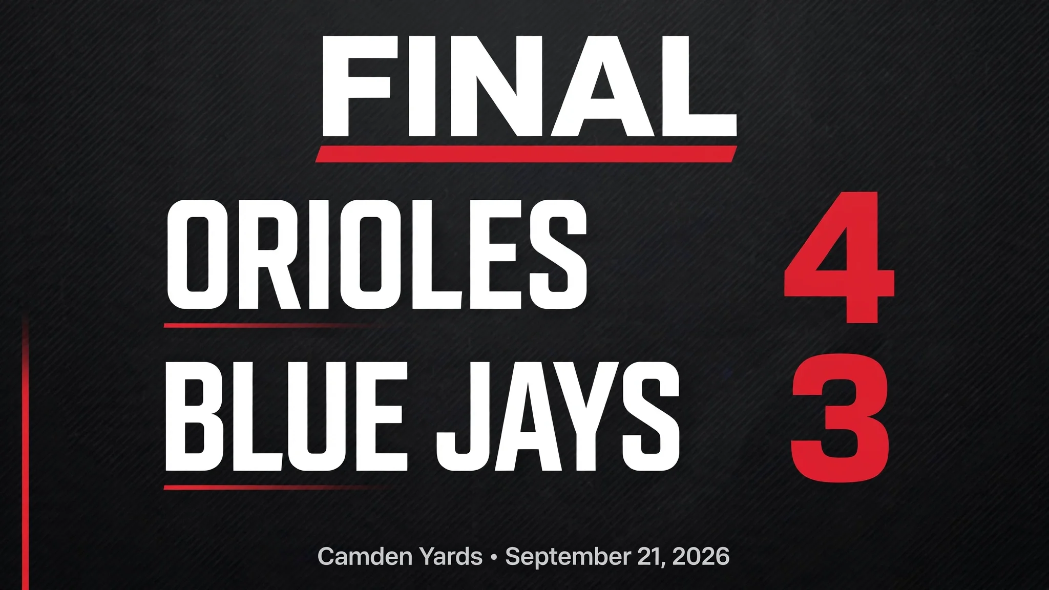Alonso’s two homers lift Orioles past Blue Jays 4-3 as Toronto’s playoff hopes fade