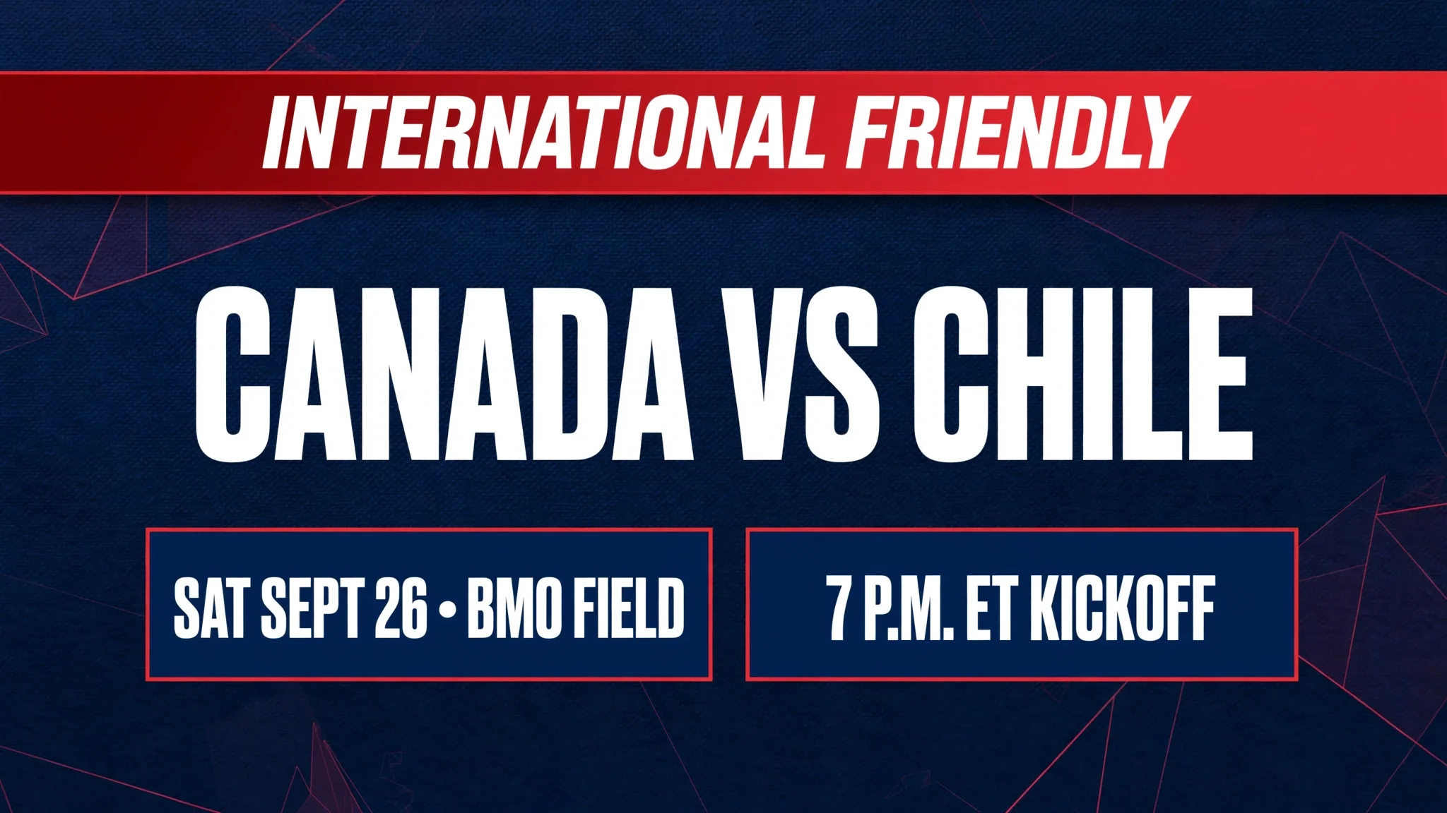 Canada vs. Chile: International Friendly Preview