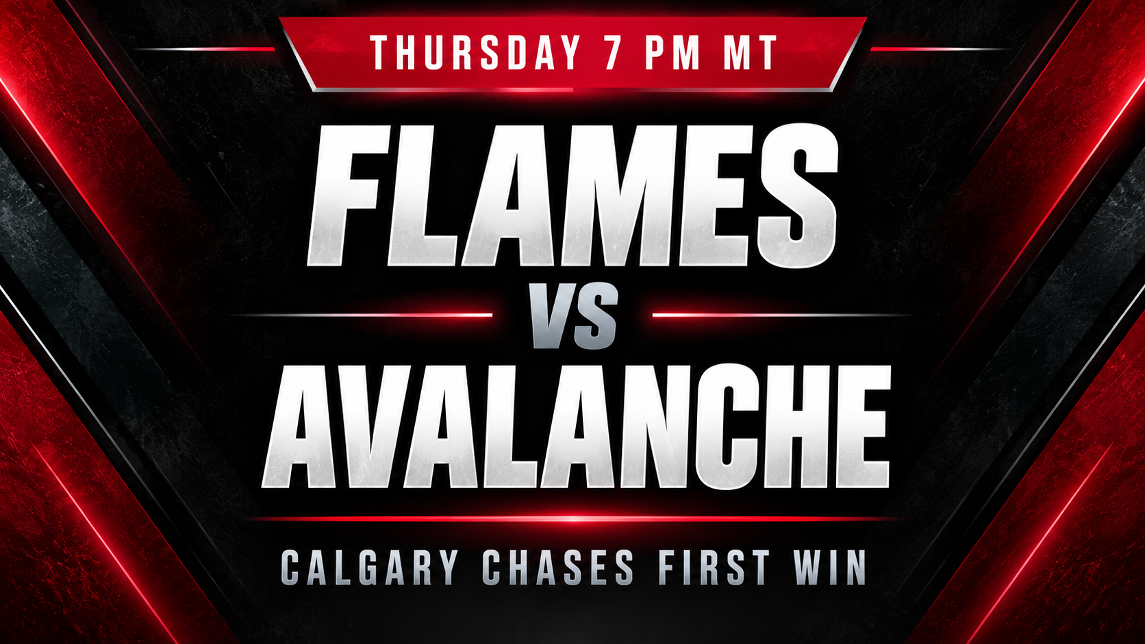 Flames chase first win as Avalanche visit on back-to-back