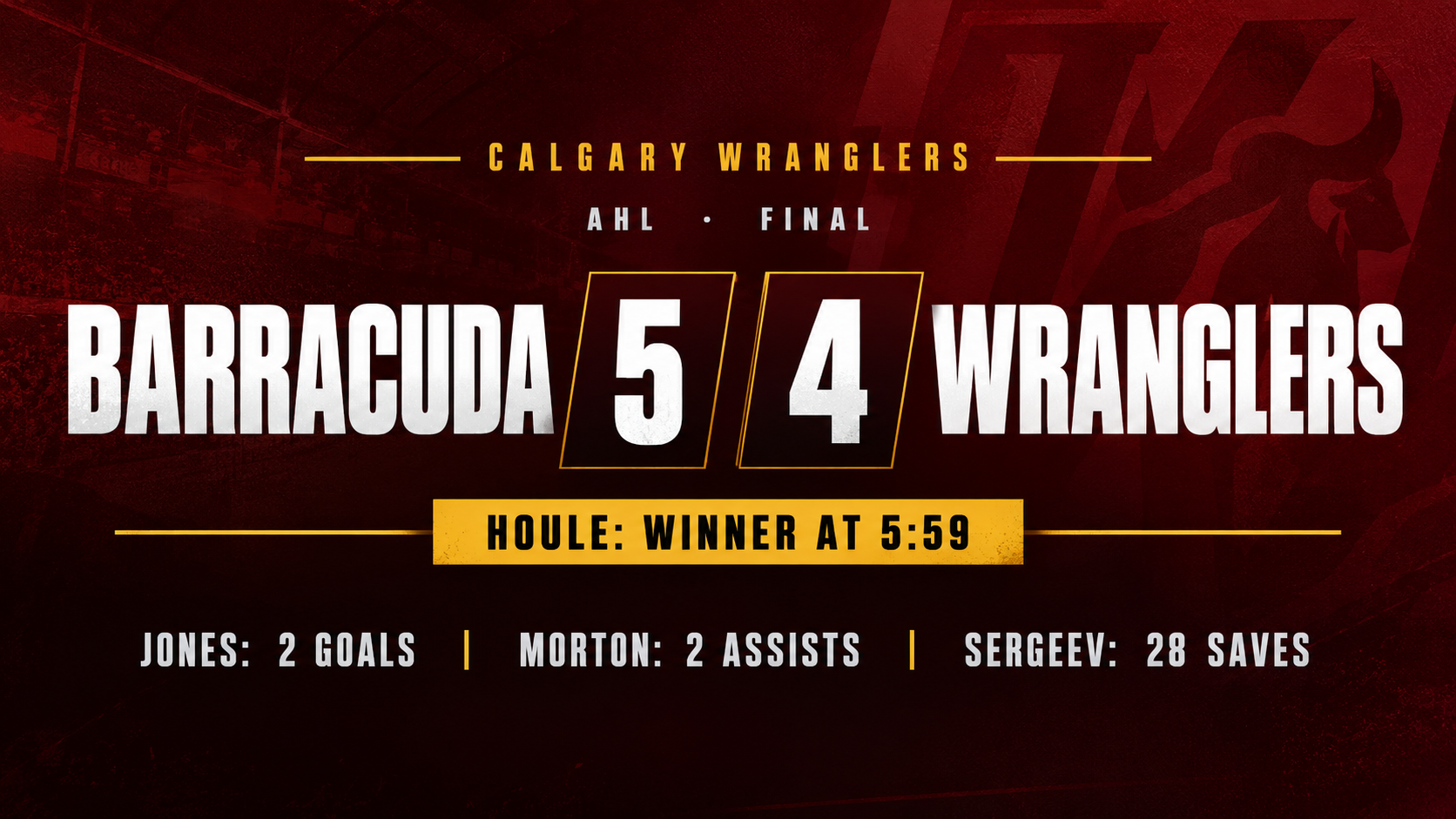 Wranglers fall 5-4 to Barracuda in San Jose