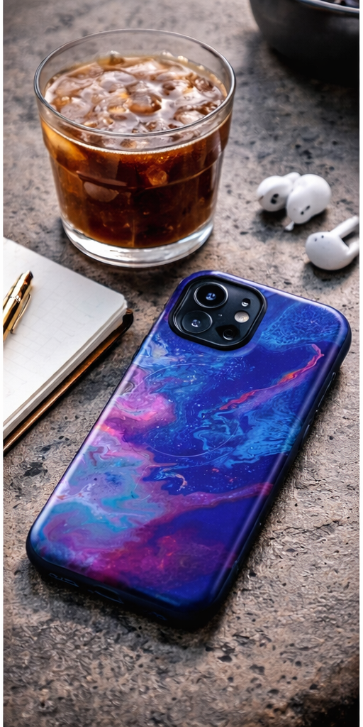 Cobalt Undertow - MagSafe® tough case for iPhone®17