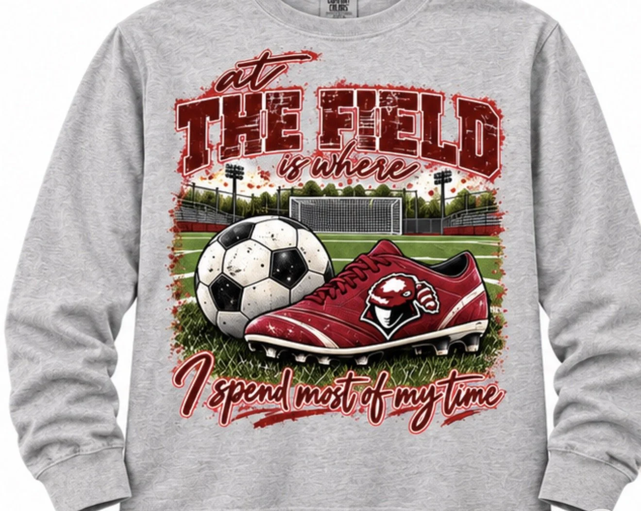 Soccer Fan Comfort Color Tee