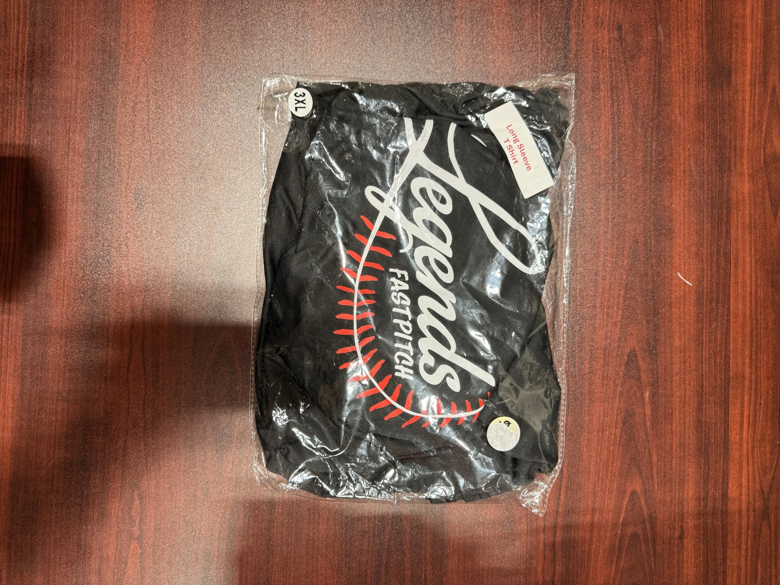 3XL BLACK Long Sleeve Dri-Fit