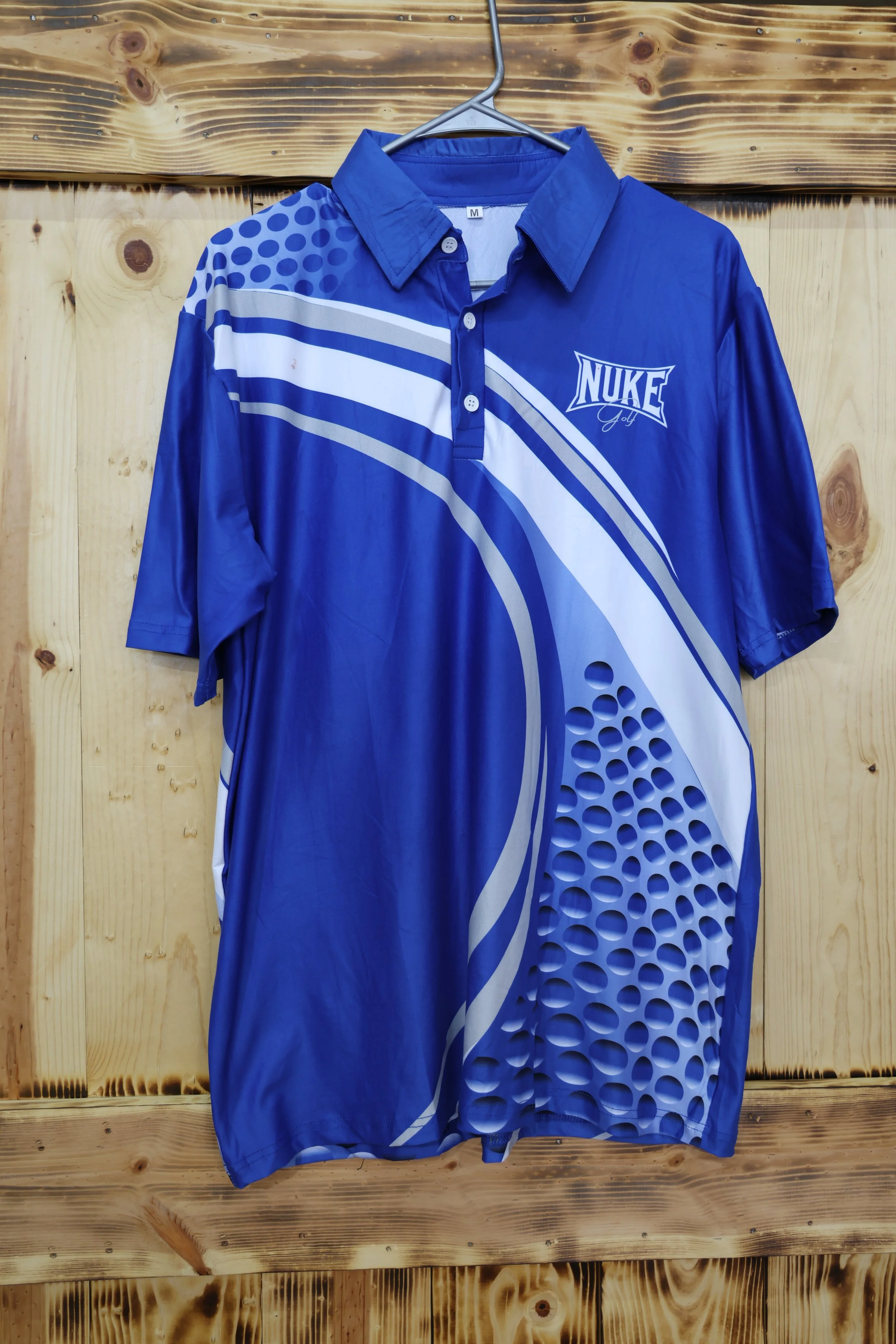 Men's Dynamic Blue Golf Polo