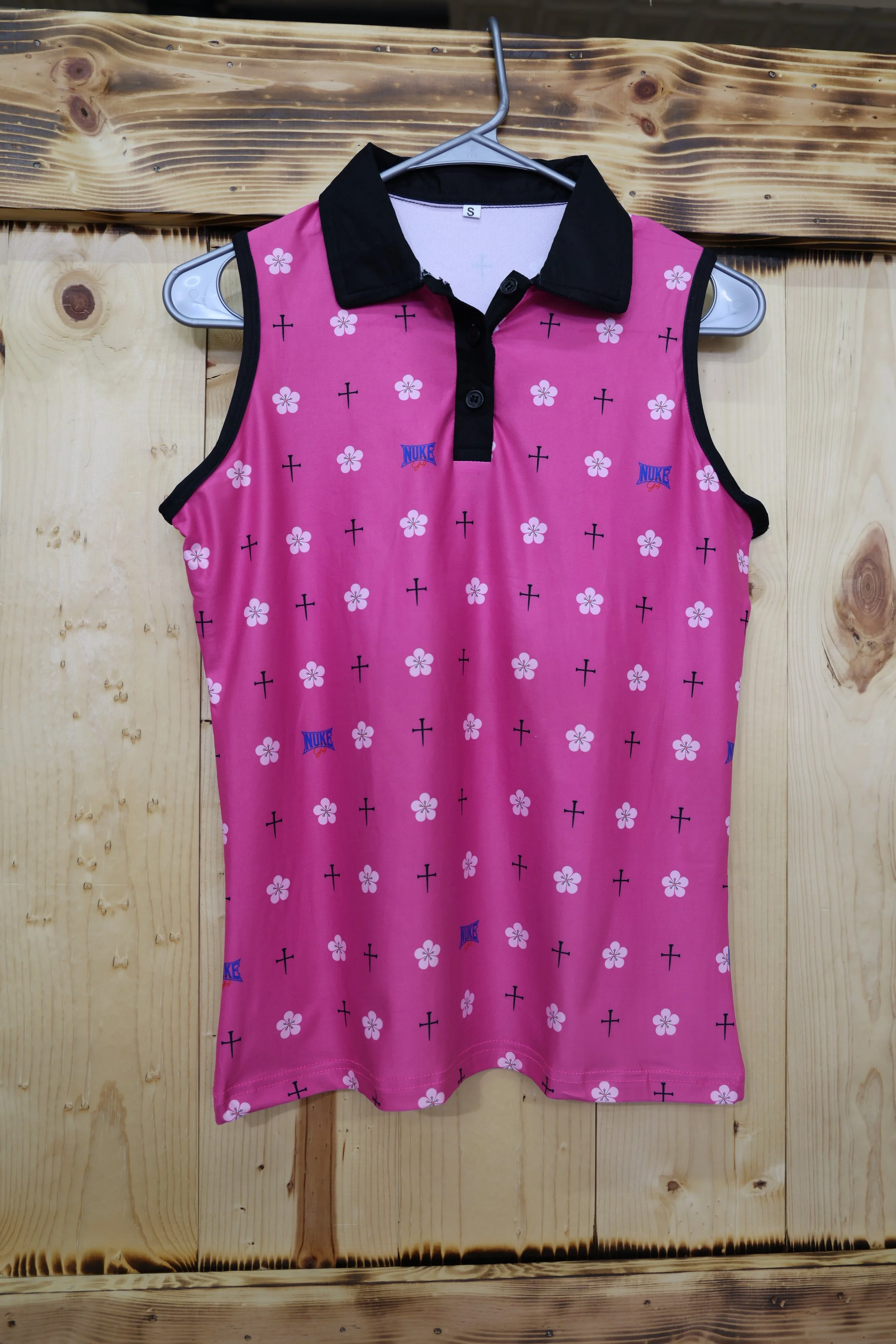 Stylish Women's Collared Golf Tank Top