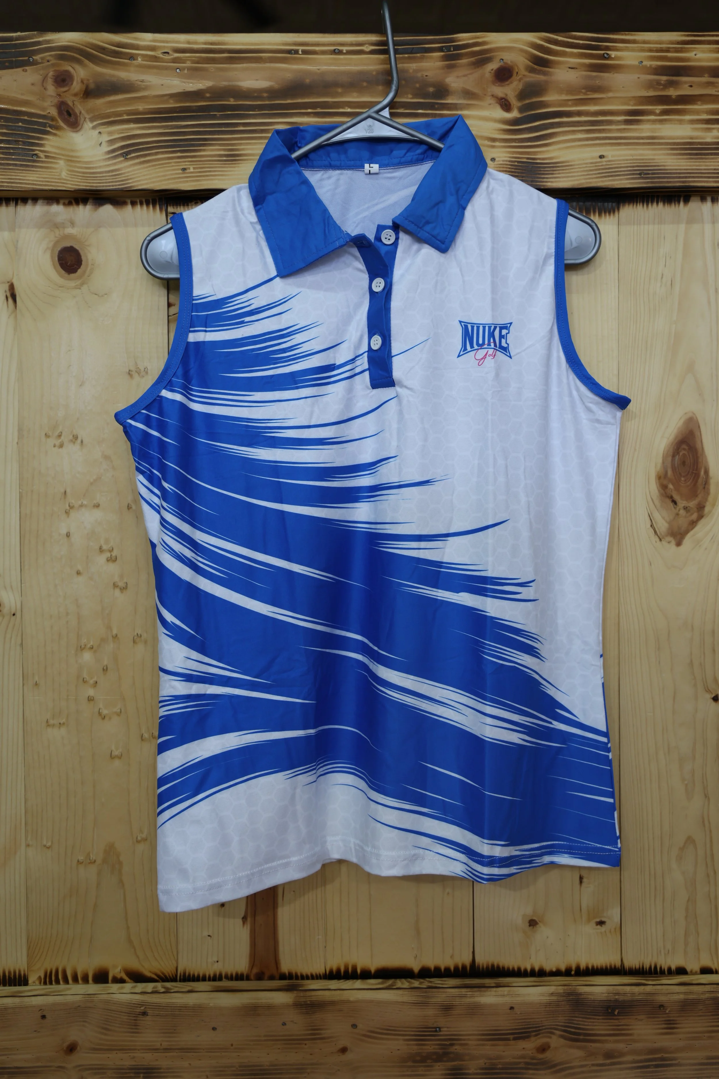 Women's Collared Sleeveless Golf Polo