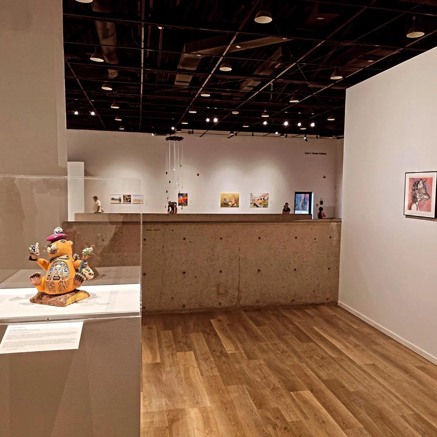 Was in Tucson this weekend and was able to squeeze in a visit to the inspiring @tucsonmuseumofart to see the #arizonabiennial2026 What a beautiful show filled with talented local artists. Especially proud of my talented friend @mannyburruel represent