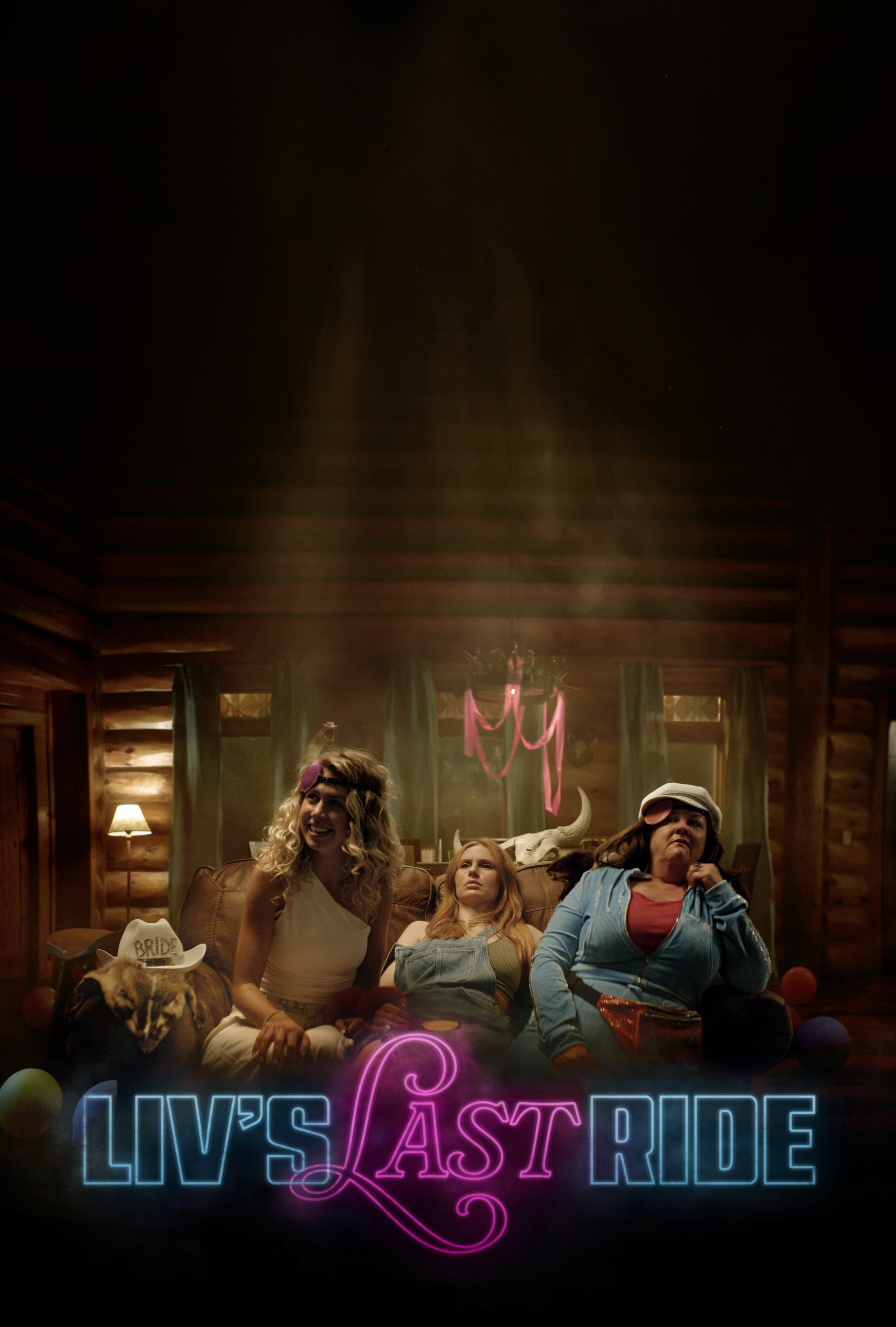Official theatrical poster for Liv's Last Ride (2026), an independent horror-comedy slasher film written and directed by Thaddeus Armstrong.
