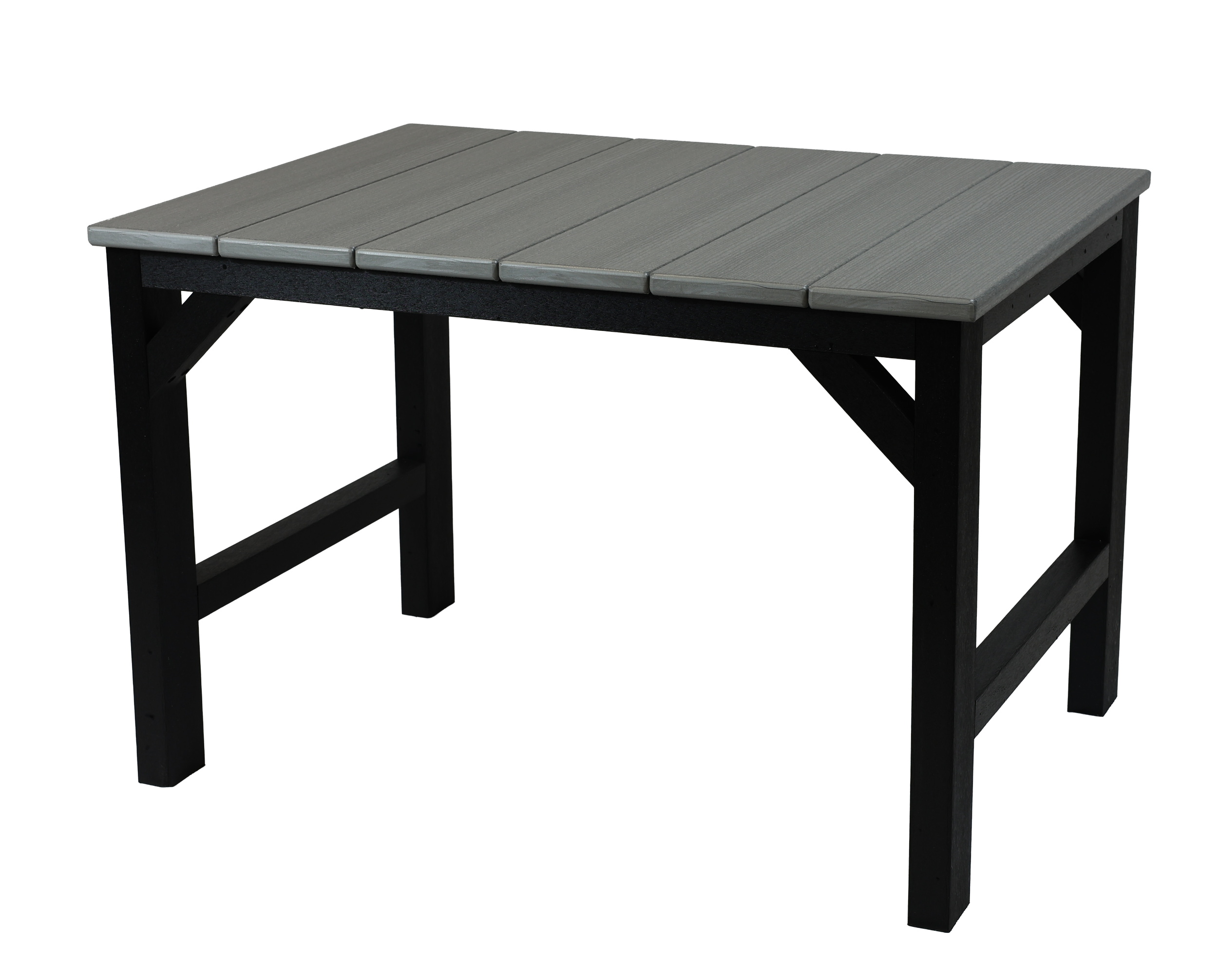 Children’s Table, KDS-110 (Driftwood Grey/Black). 33”L x 24”W x 22.25”H