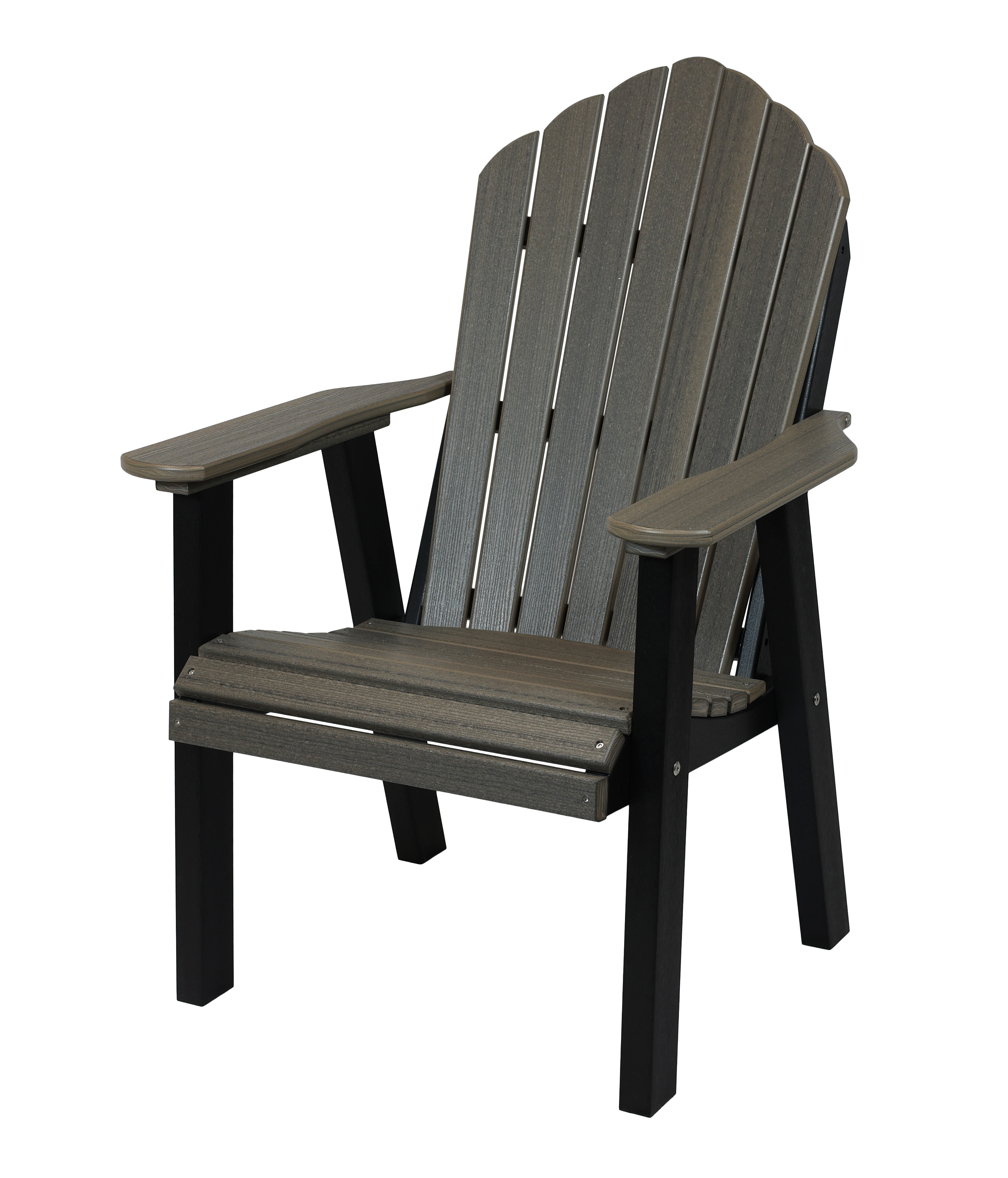 Columbia Arm Dining Chair, CDA-900 (Coastal Gray/Black). 28”W x 24”D x 41”H, 17” Seat H.