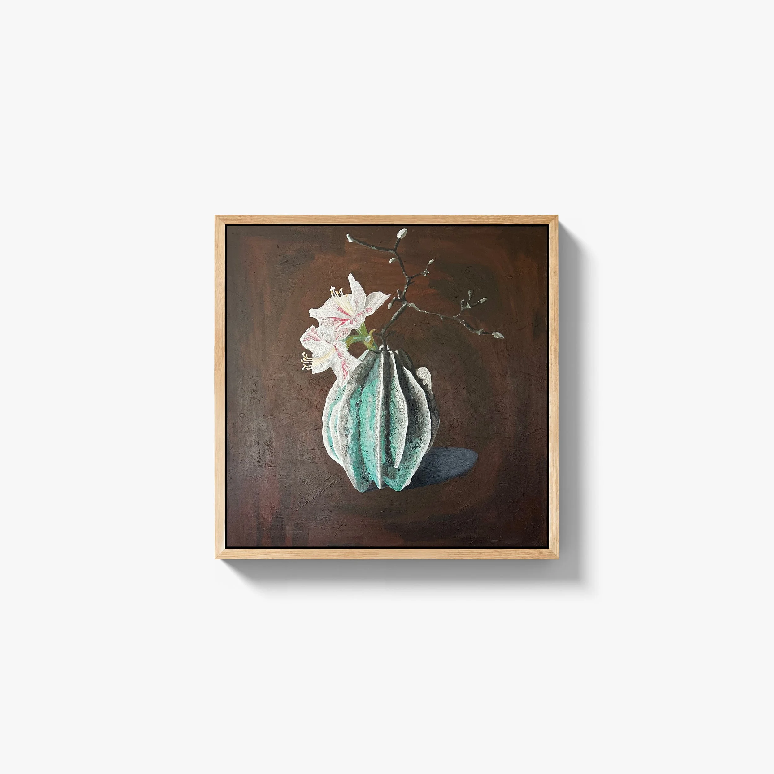 Vessel
(30 x 40 in); Acrylic on linen