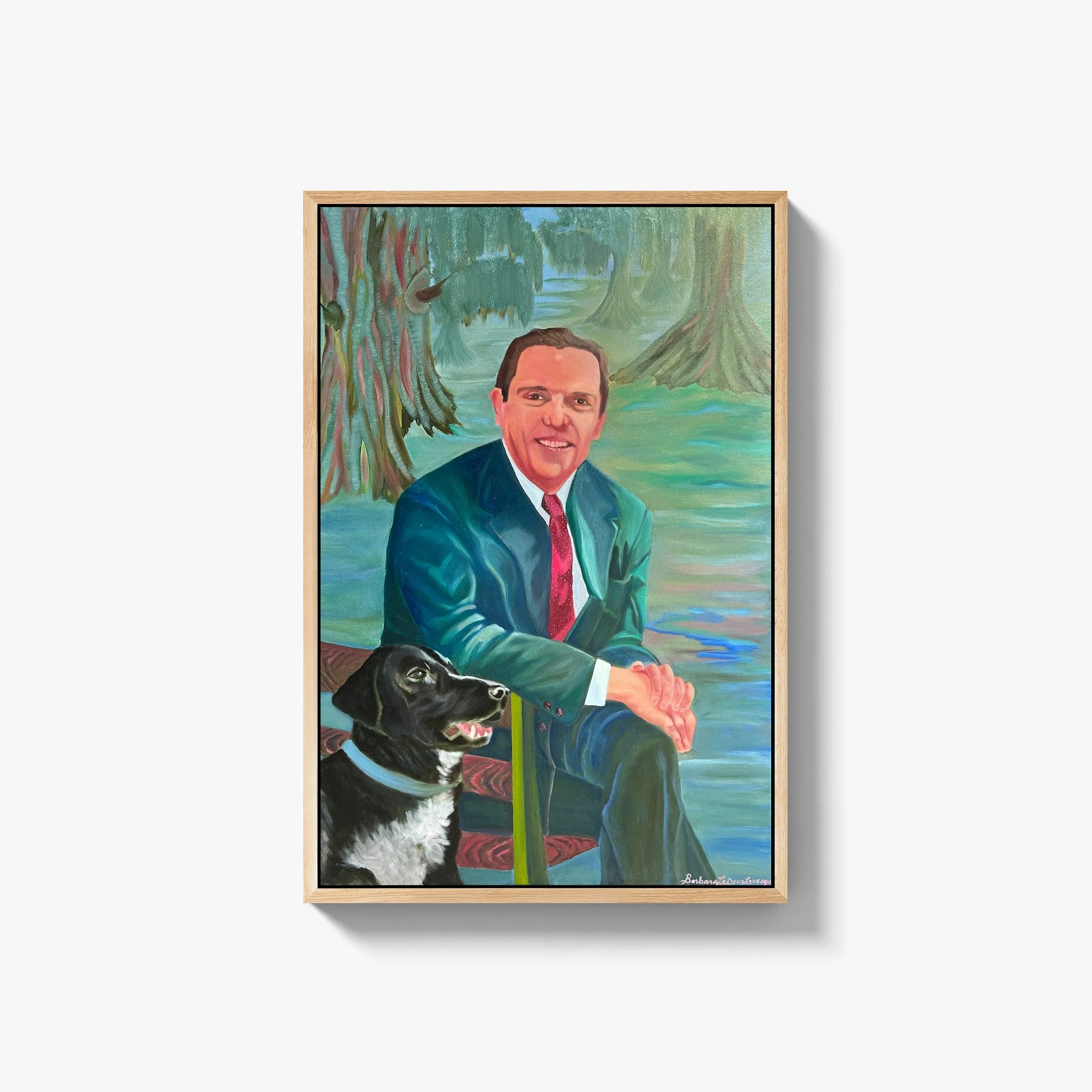 The LeDoux’s
(24 x 36 in); oil on canvas (SOLD)