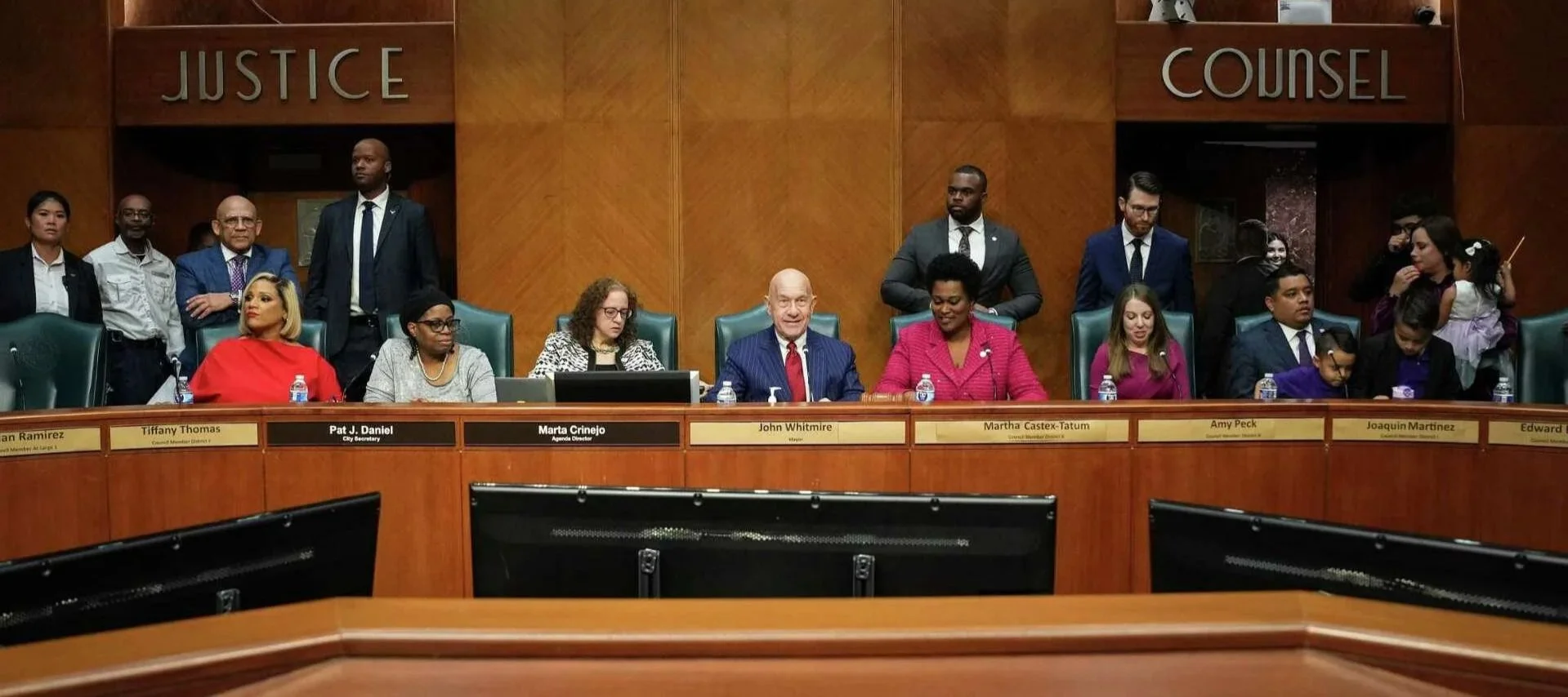 6th WARD residents SPEAK AT city hall