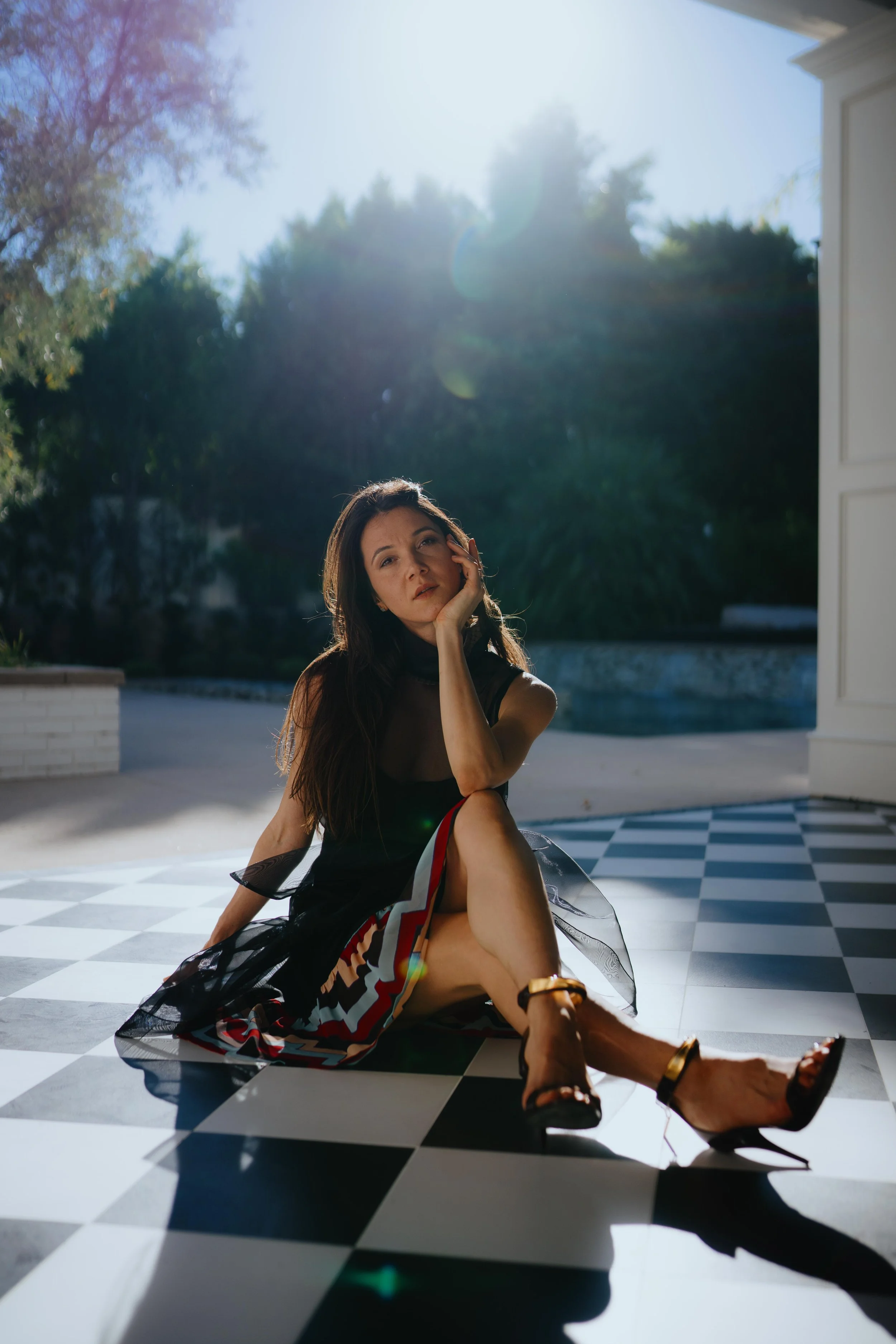 PeeKaboo stripe Dress