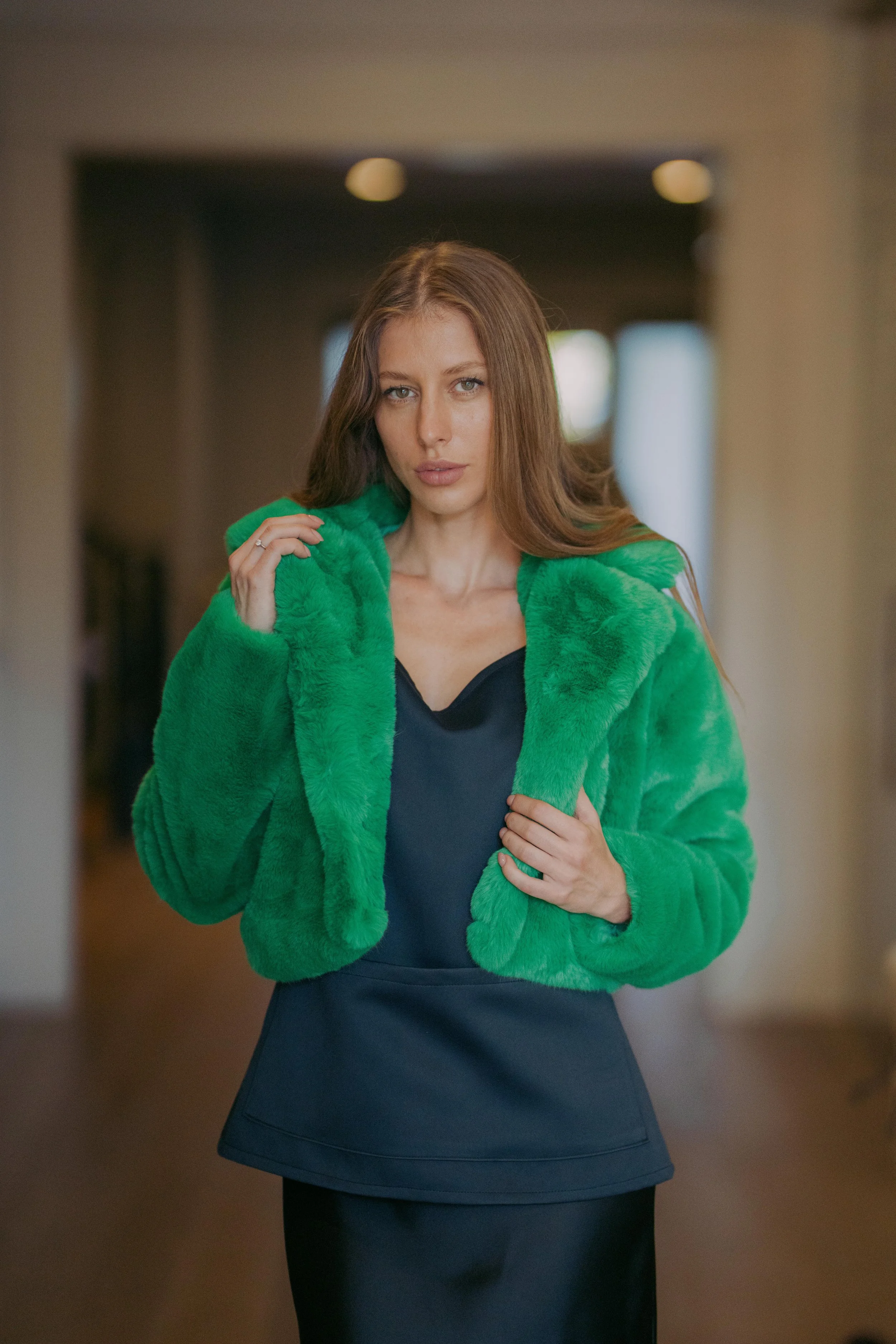 Amanda Faux  Fur Coat