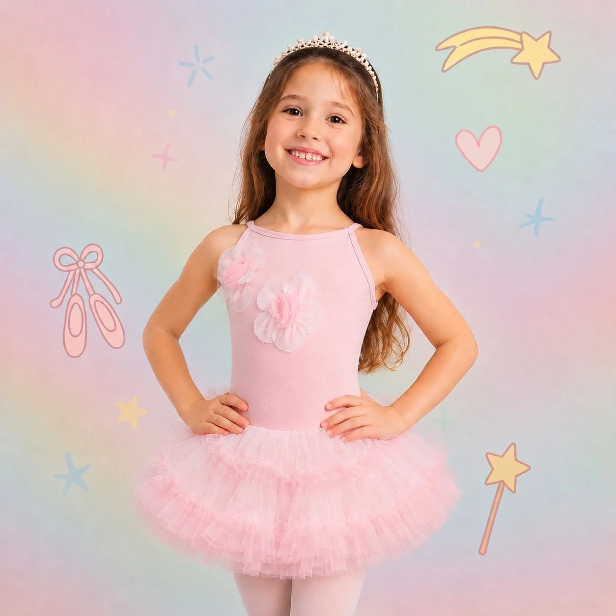 Little Prima Blossom Tutu Dress