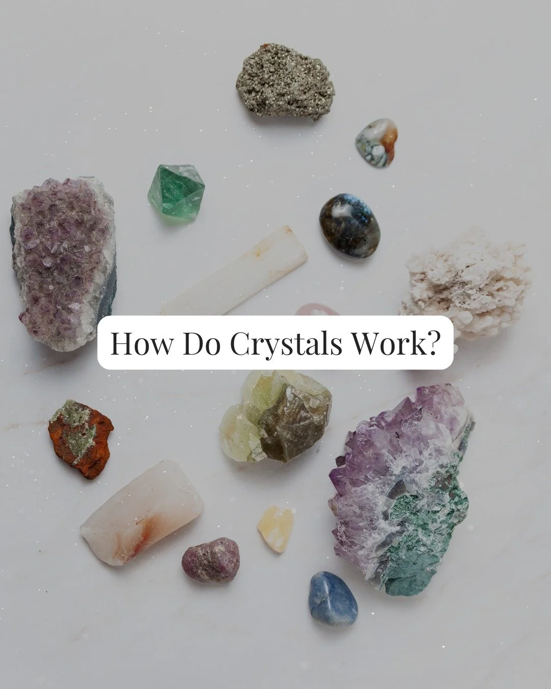 Ever wondered how crystals actually work? 

Crystals have been used for centuries as tools for healing, grounding, and spiritual connection. Many believe they operate on subtle energetic principles&mdash;helping us align our vibrations, balance chakr