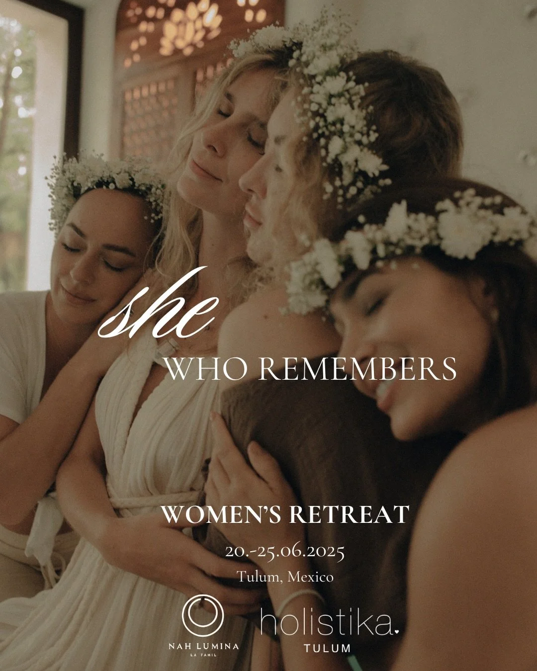 SHE WHO REMEMBERS

Is created as a transformational journey that is meant to go deep into the remembrance of who you truly are.

🌀 If you have been asking yourself, &ldquo;WHO AM I?&rdquo;, beyond all labels, roles, and identities, this space is cre