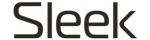 Sleek-teksti kirjainlogo