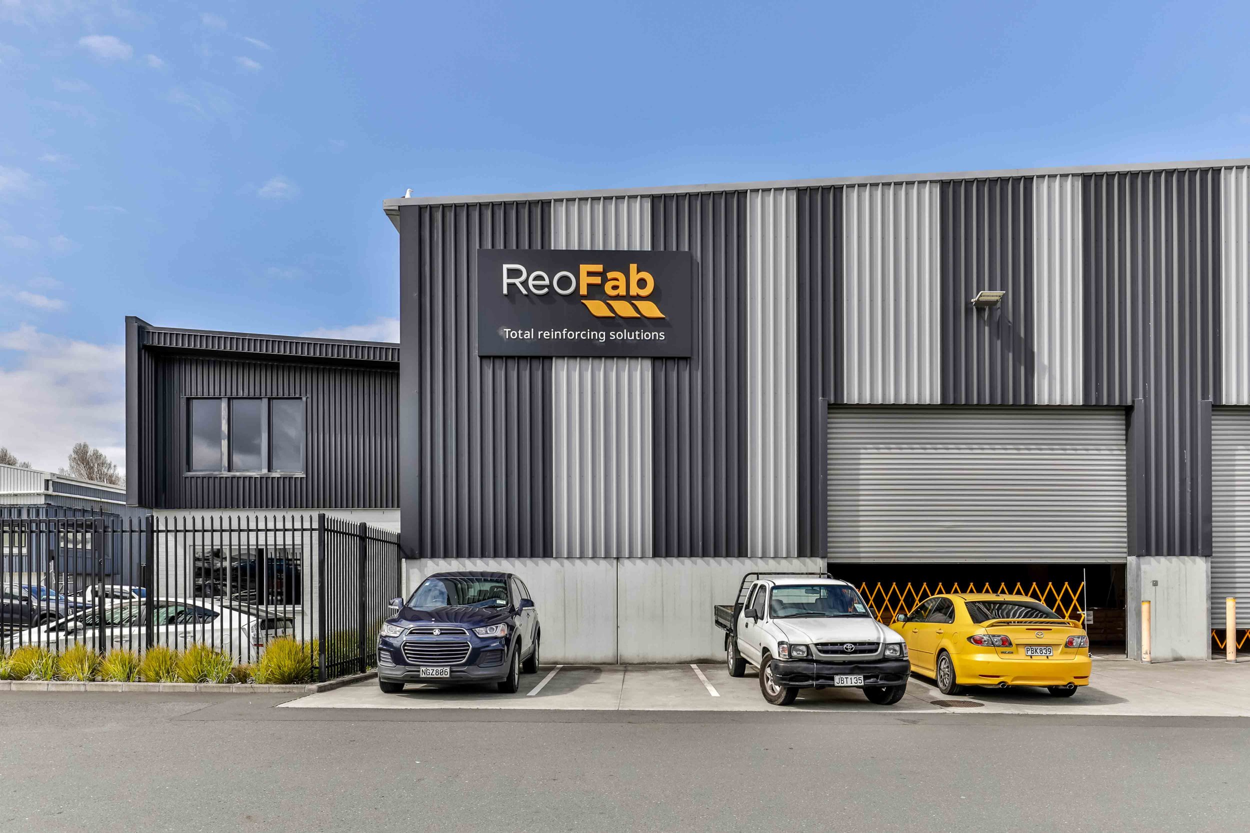 Reofab Factory Exterior