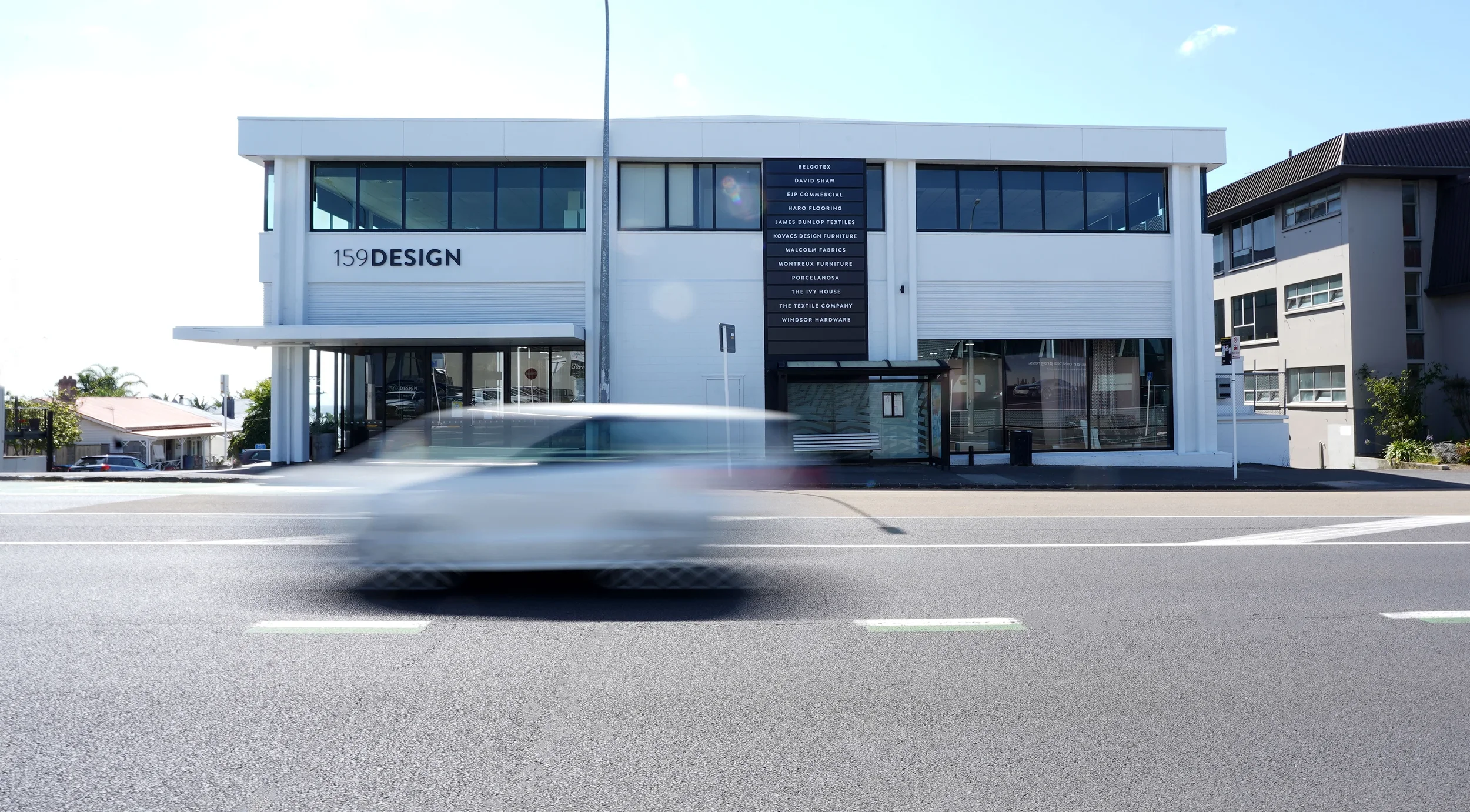 Grey Lyn Office and Showroom Exterior