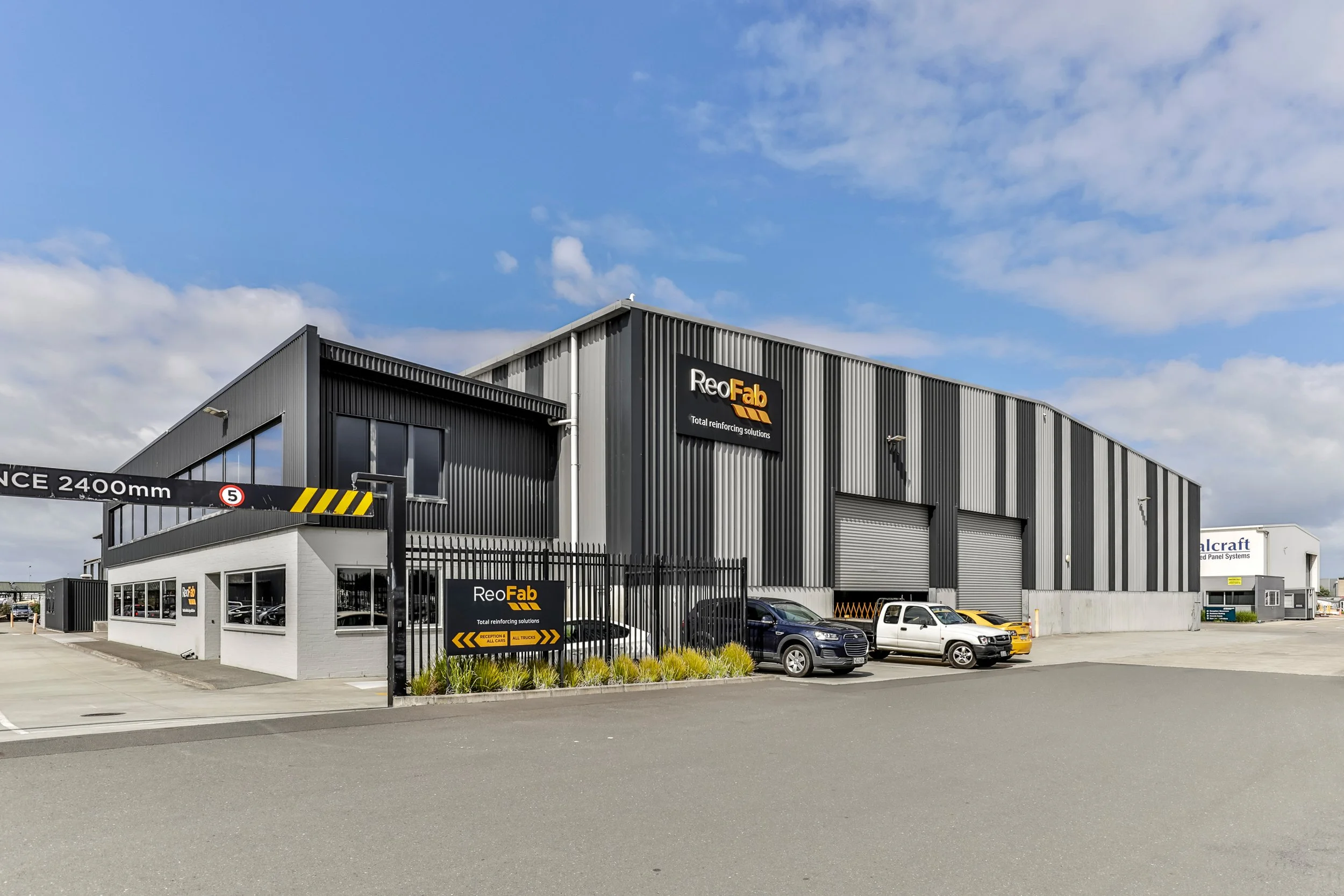 Reofab Factory Wiri Entrance