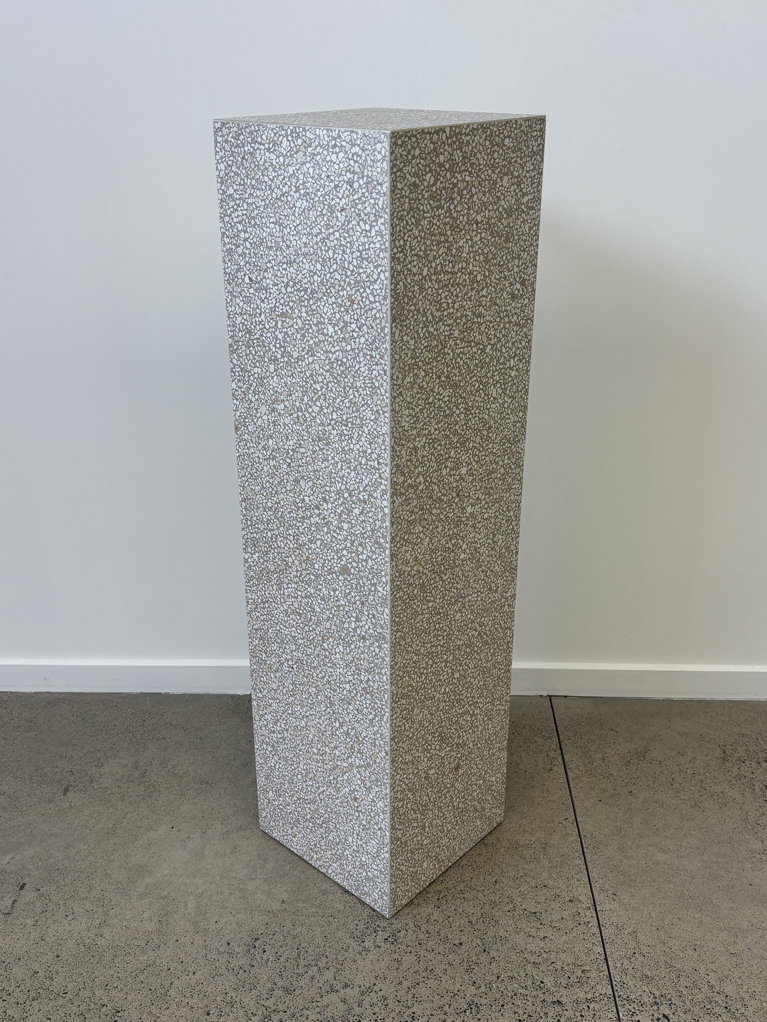Terrazzo Plinth Side Table