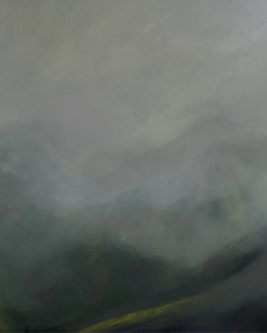 A glimpse before the full reveal&hellip;
 
Here&rsquo;s a small detail from "Blackmore Foster - Two Perspectives on Aotearoa Landscapes". Layers of colour, gesture, and atmosphere begin to unfold, but the full story is still to come.
 
This