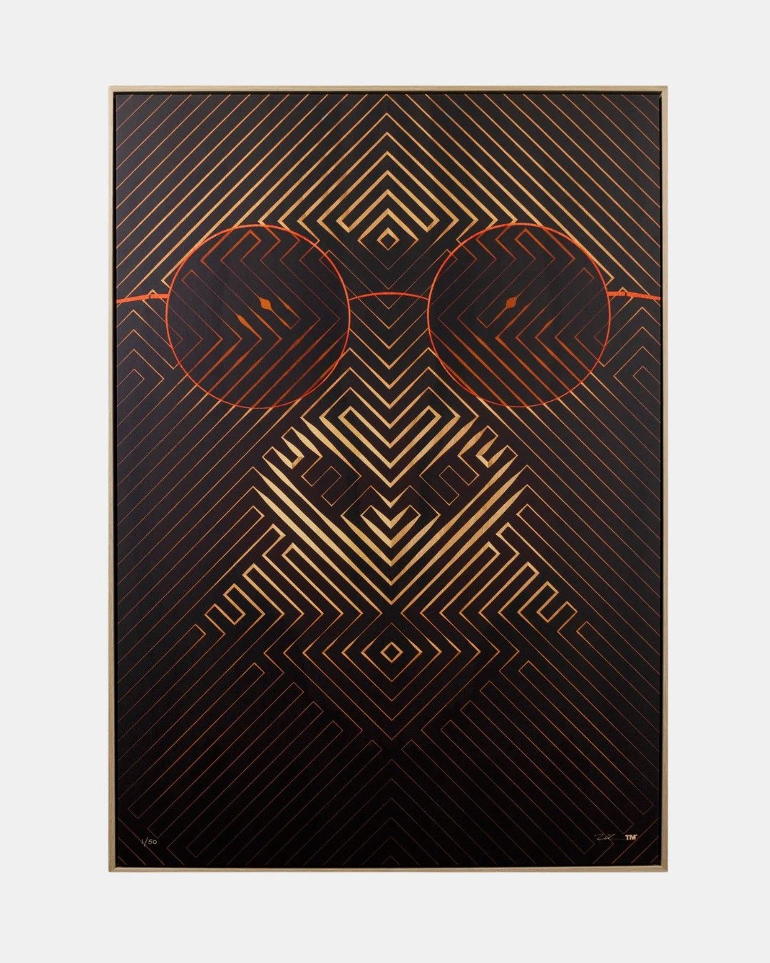 How cool is Professor Woodland Congo?! The latest limited edition release from the talented Tim Christie. This work explores the interplay of colour and perception.
 
Interested in seeing more of Tim's work? Limited Edition canvas prints are availabl