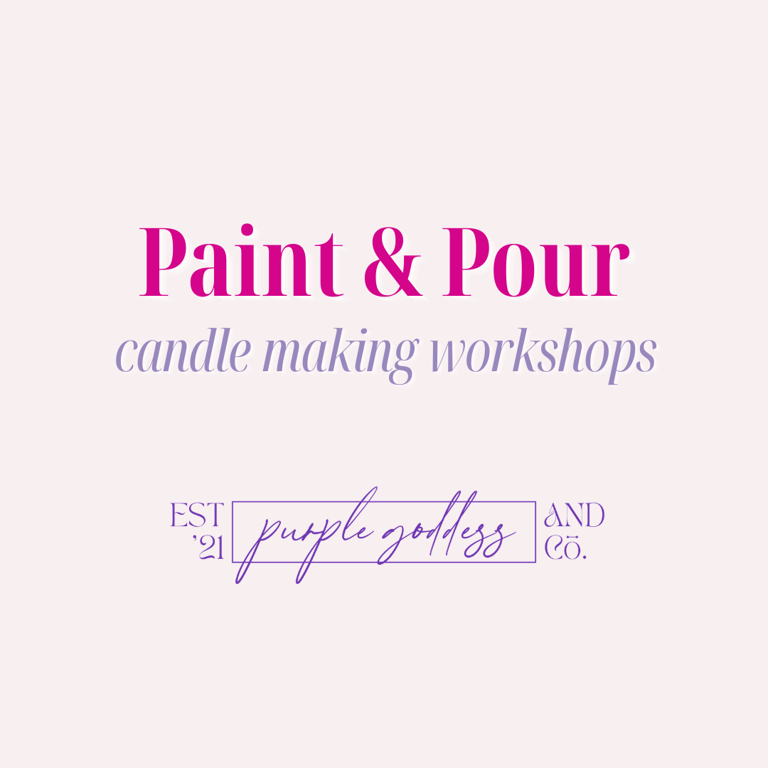 Paint &amp; Pour Candle Making Workshops