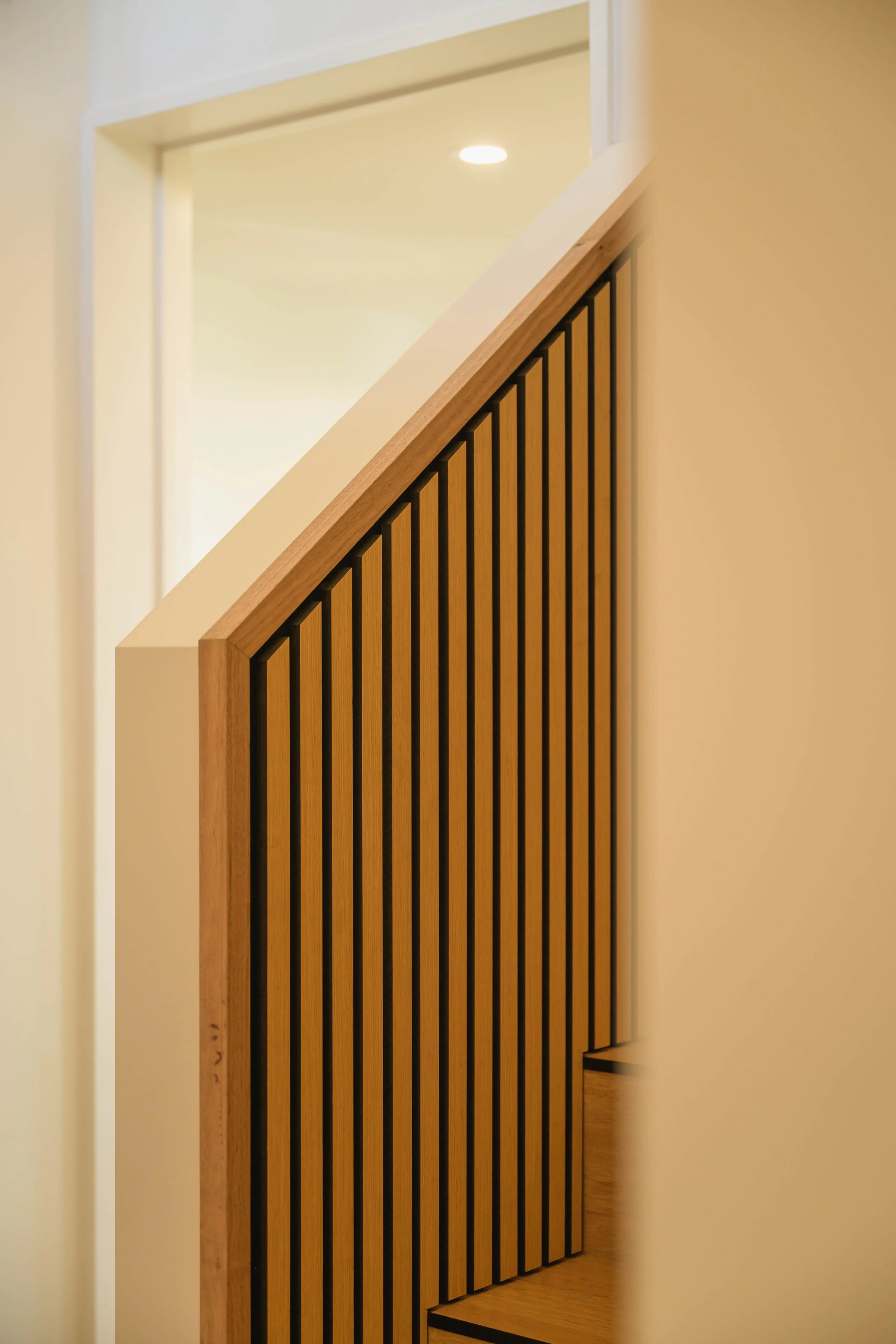 Curved staircase | Ashe Interior Design Christchurch