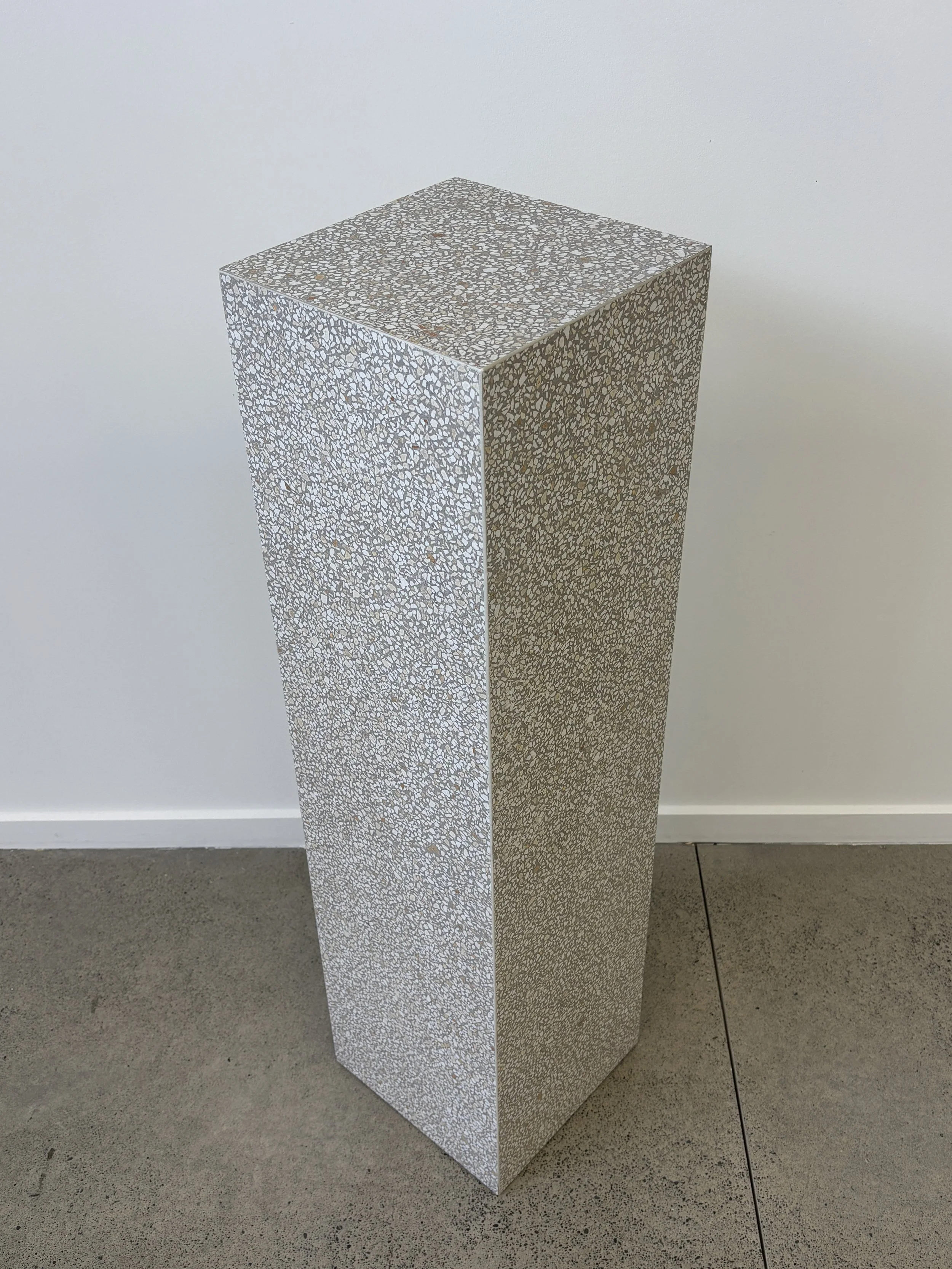 Terrazzo Plinth Side Table