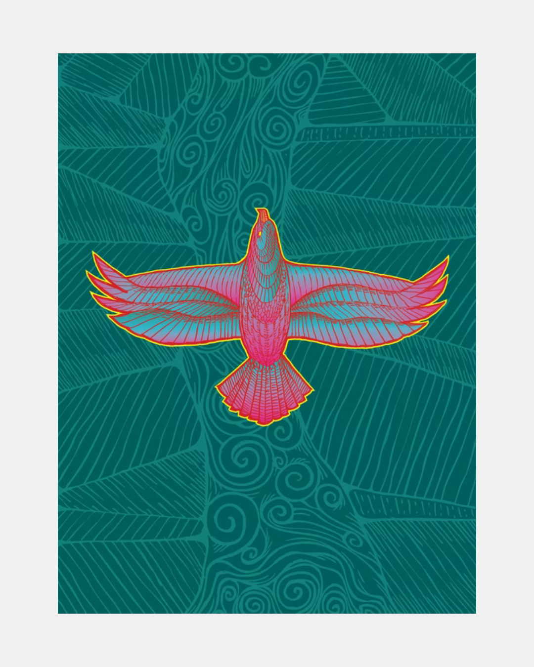 Nga Tamariki Guardian Eagle Rob Barrington Prints.png