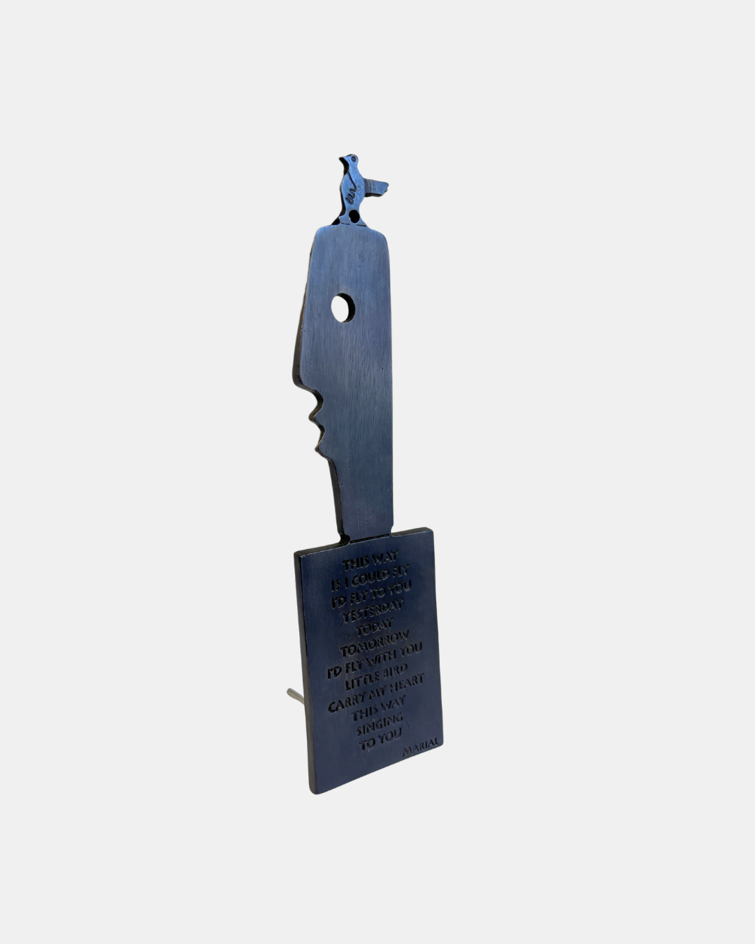 This Way Bronze Sculpture