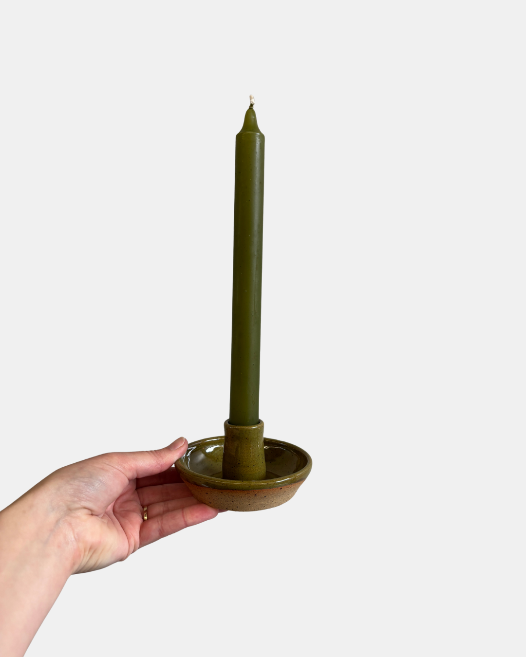Olive Green Candle Holders1.png