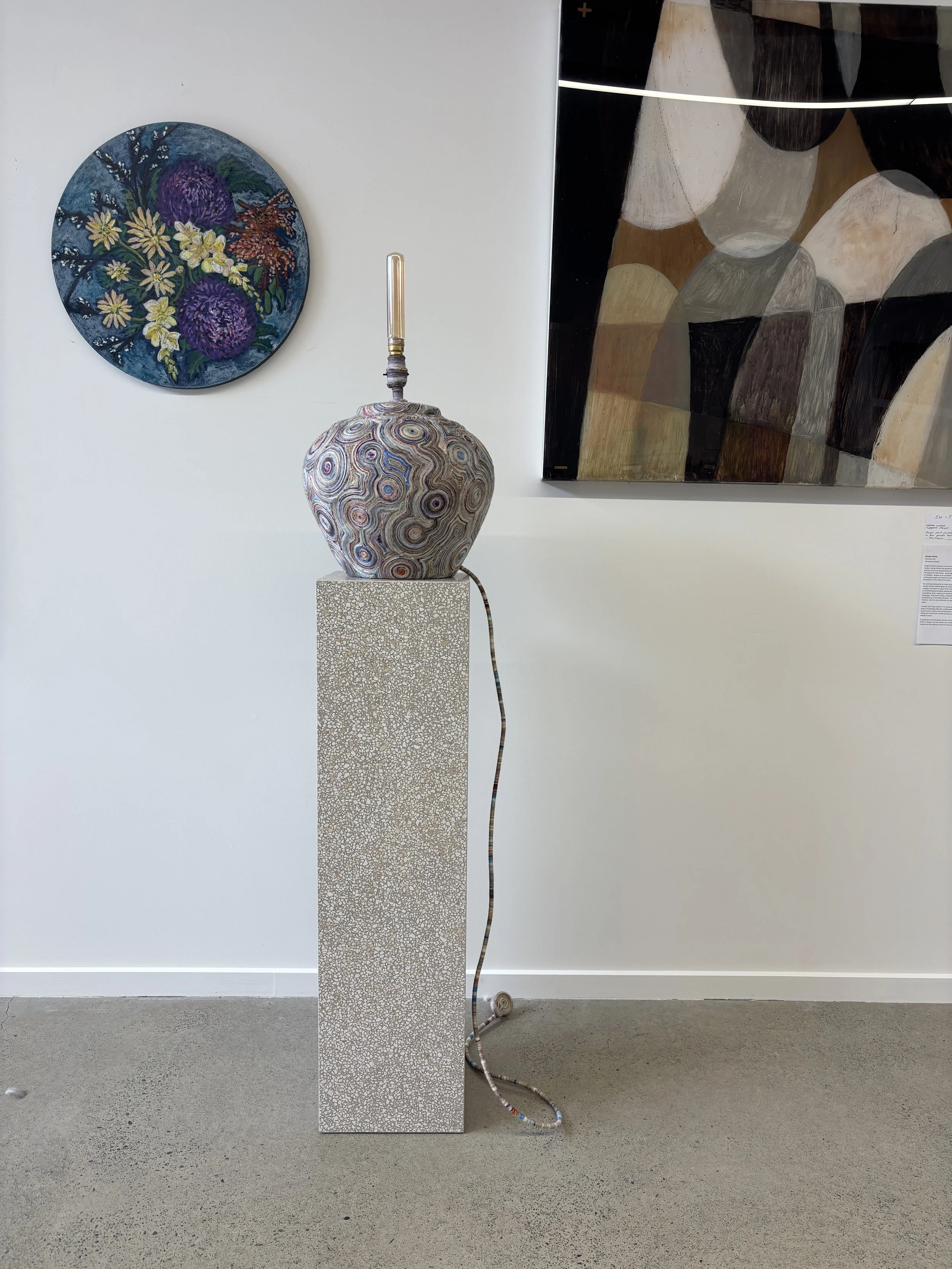 Geoglyphs Sculptural Lamp