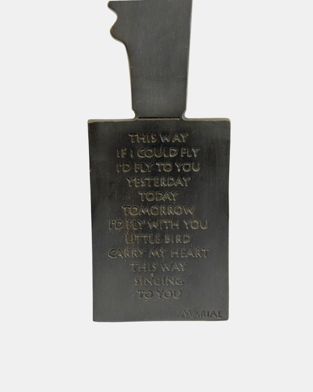 This Way Bronze Sculpture