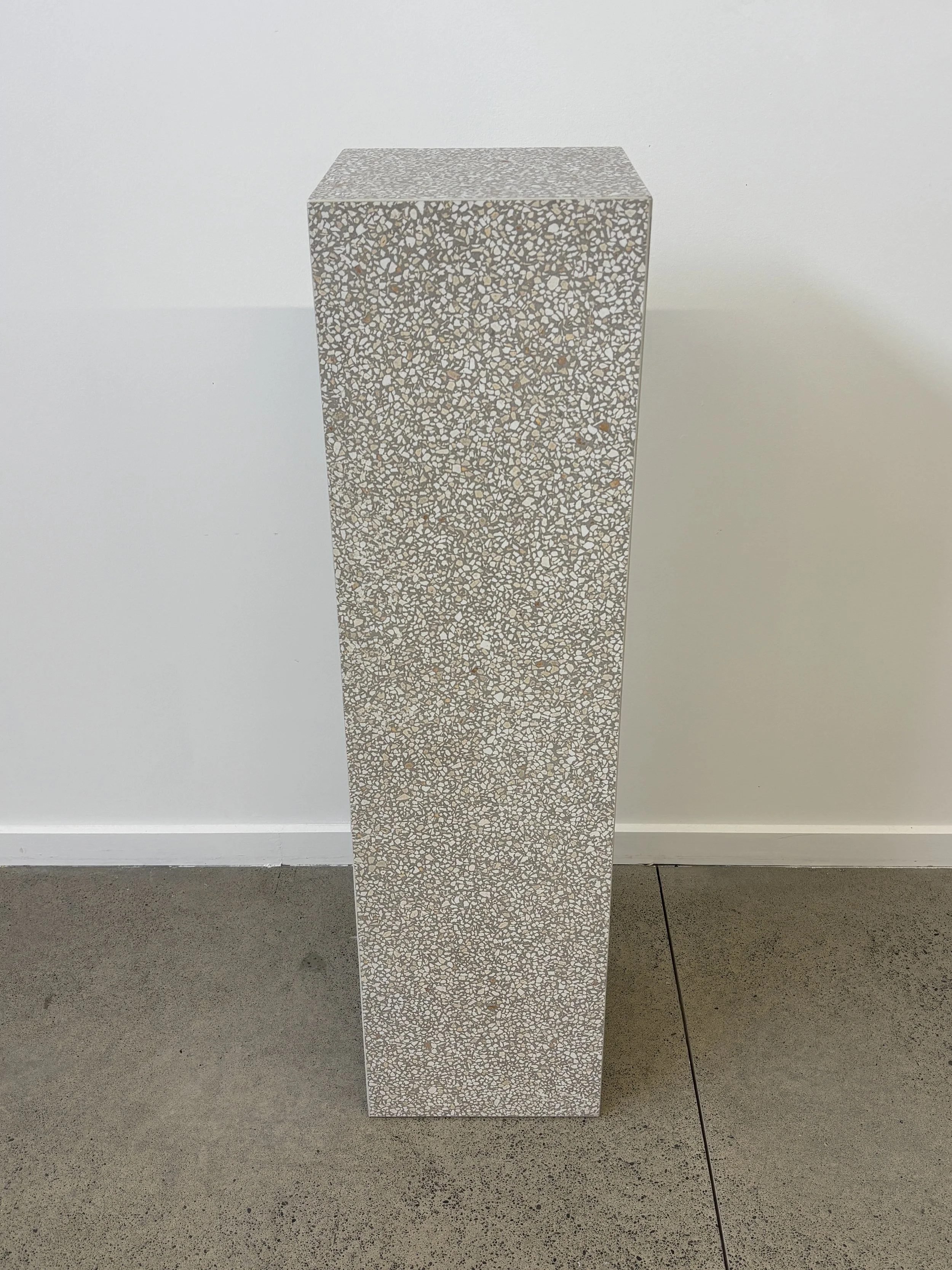 Terrazzo Plinth Side Table