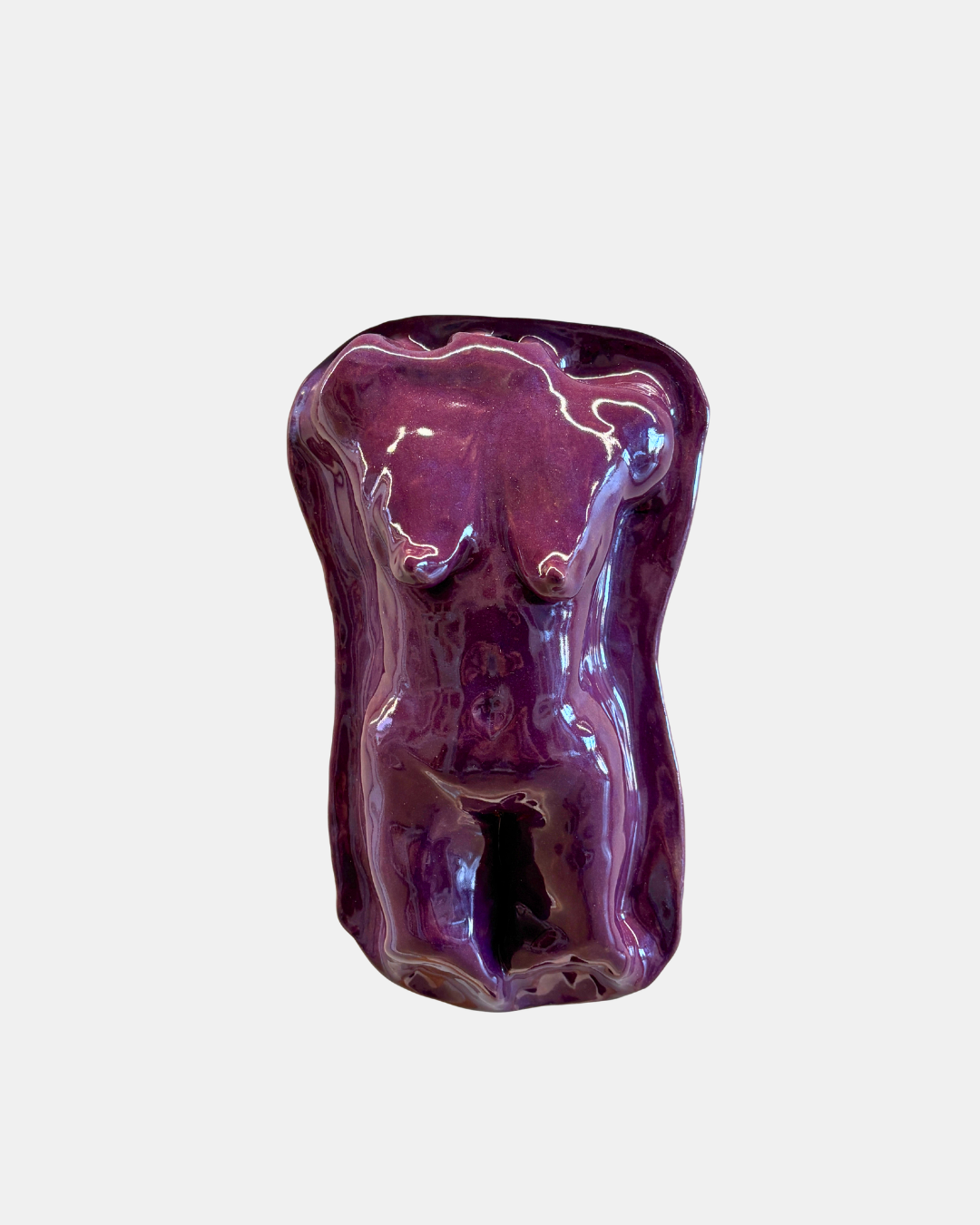 Purple Lady Wall Vase