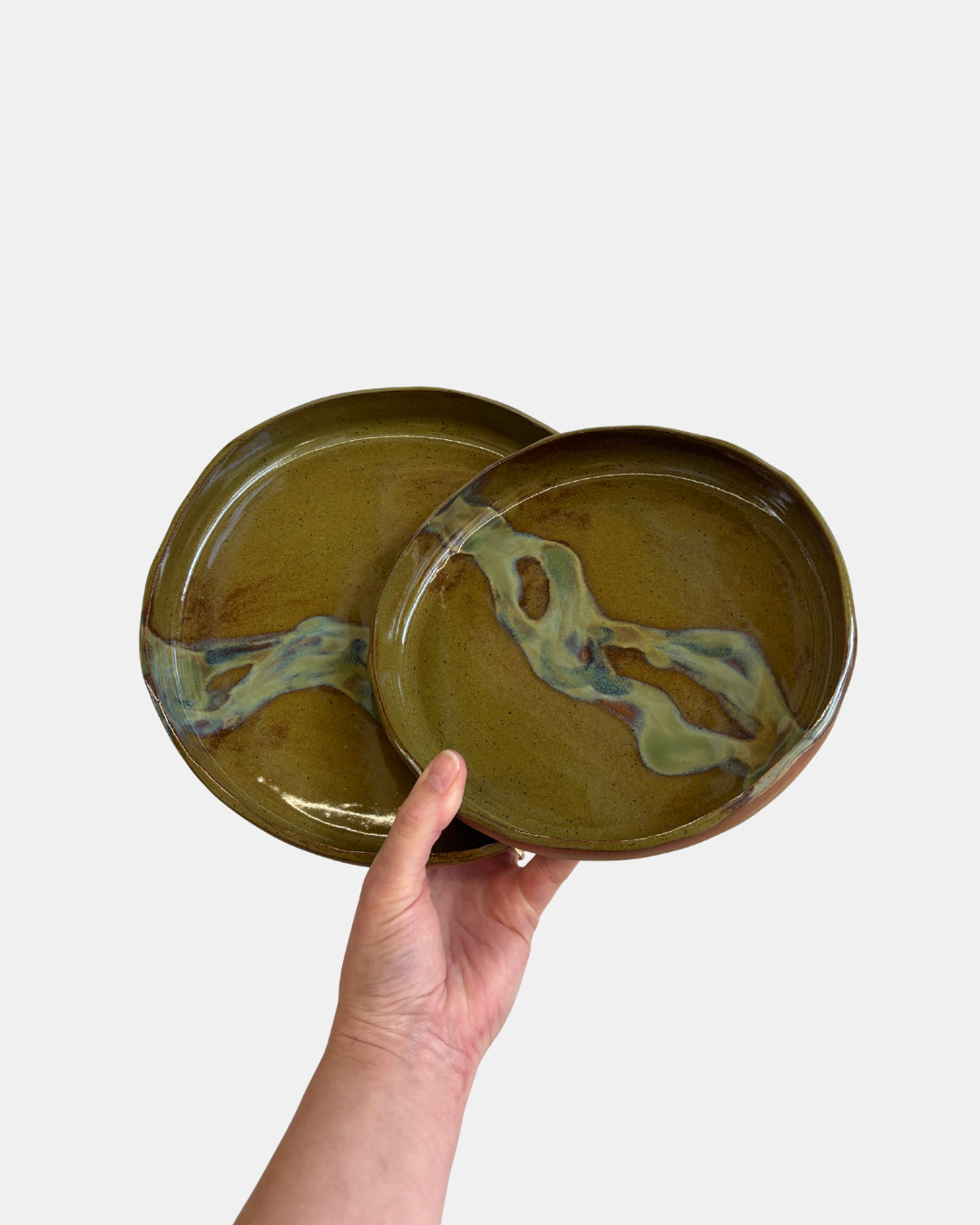 Fluid Pottery - Lake Plate Platter Set Ashe NZ3.png