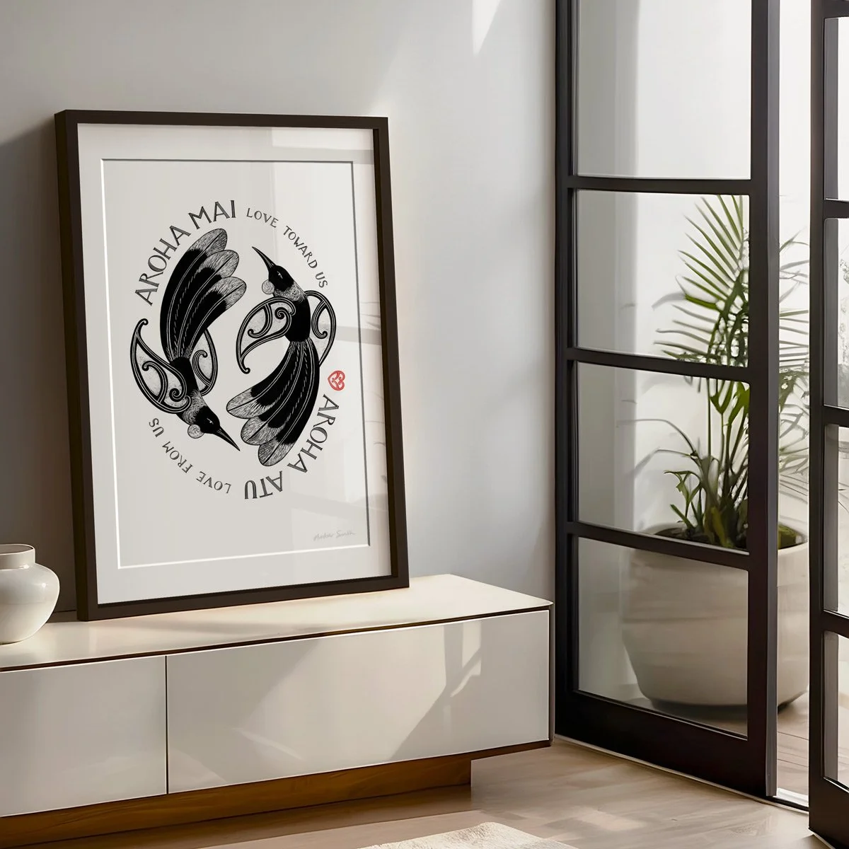 aroha-mai-framed-black-A2.jpg